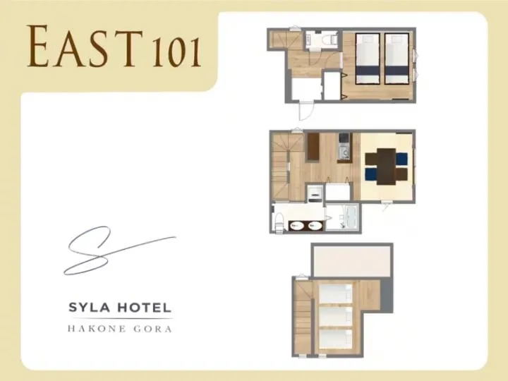 Floor plan in SYLA HOTEL 箱根強羅 East - SYLA HOTEL HAKONE GORA East