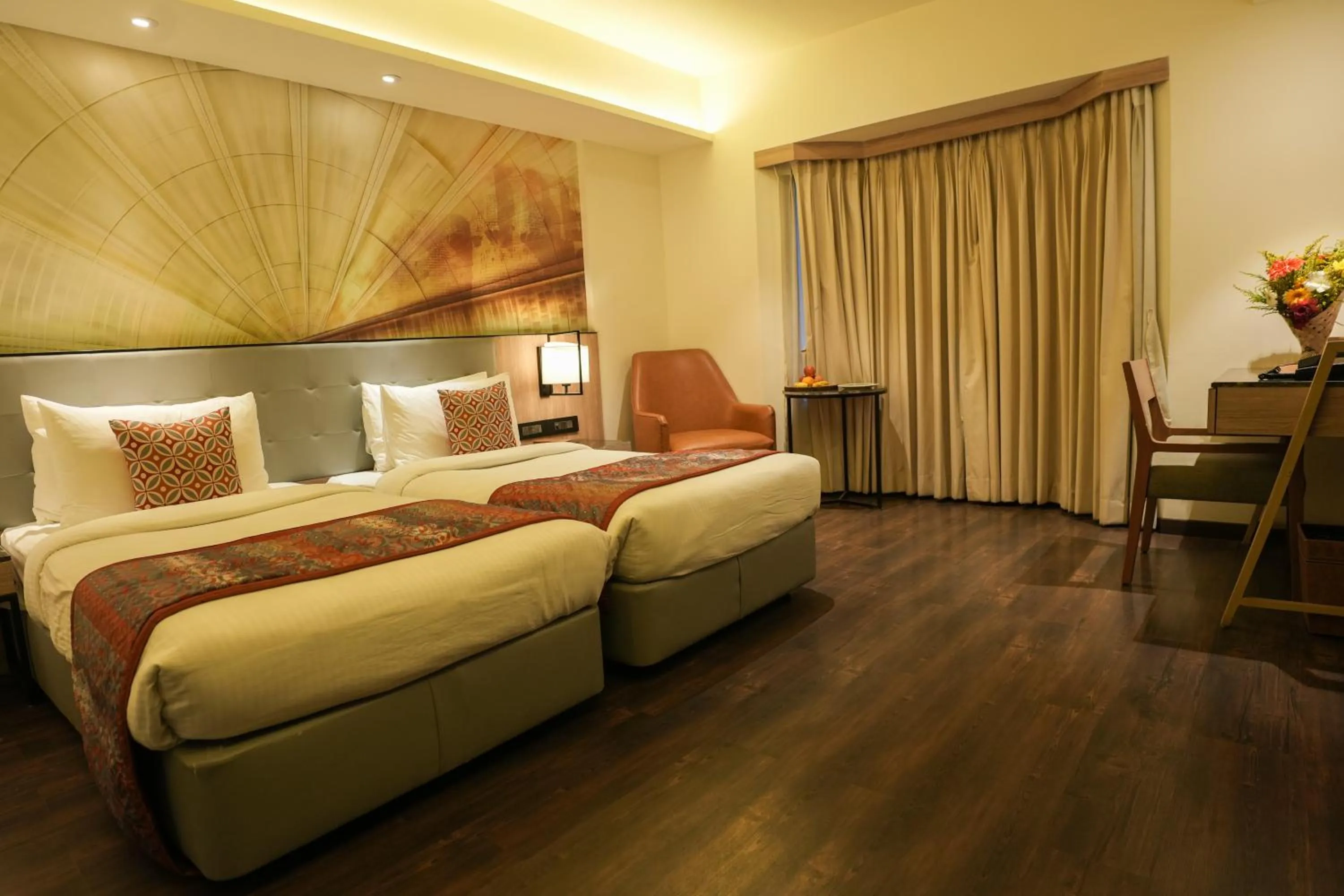 View (from property/room), Bed in Grand Sarovar Portico, Latur