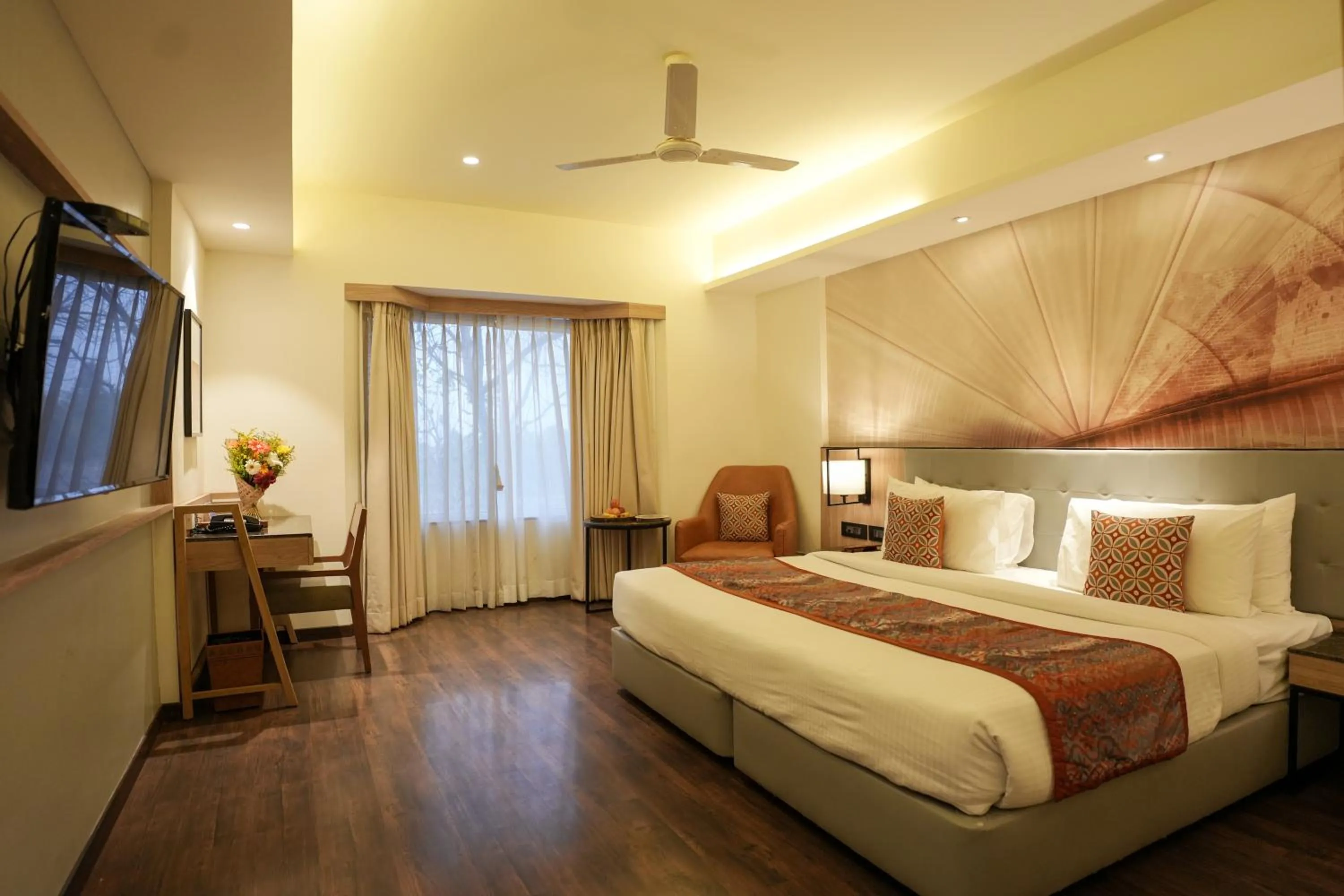 View (from property/room), Bed in Grand Sarovar Portico, Latur