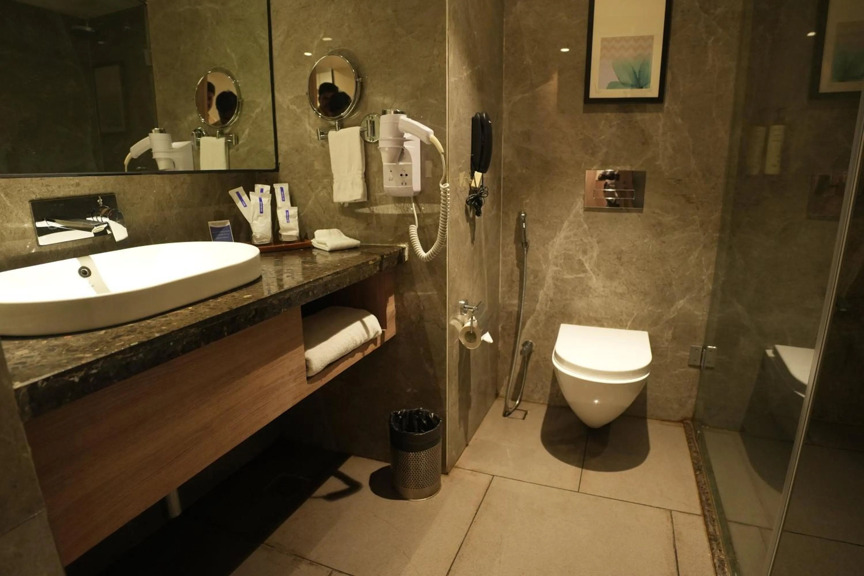 Bathroom in Grand Sarovar Portico, Latur