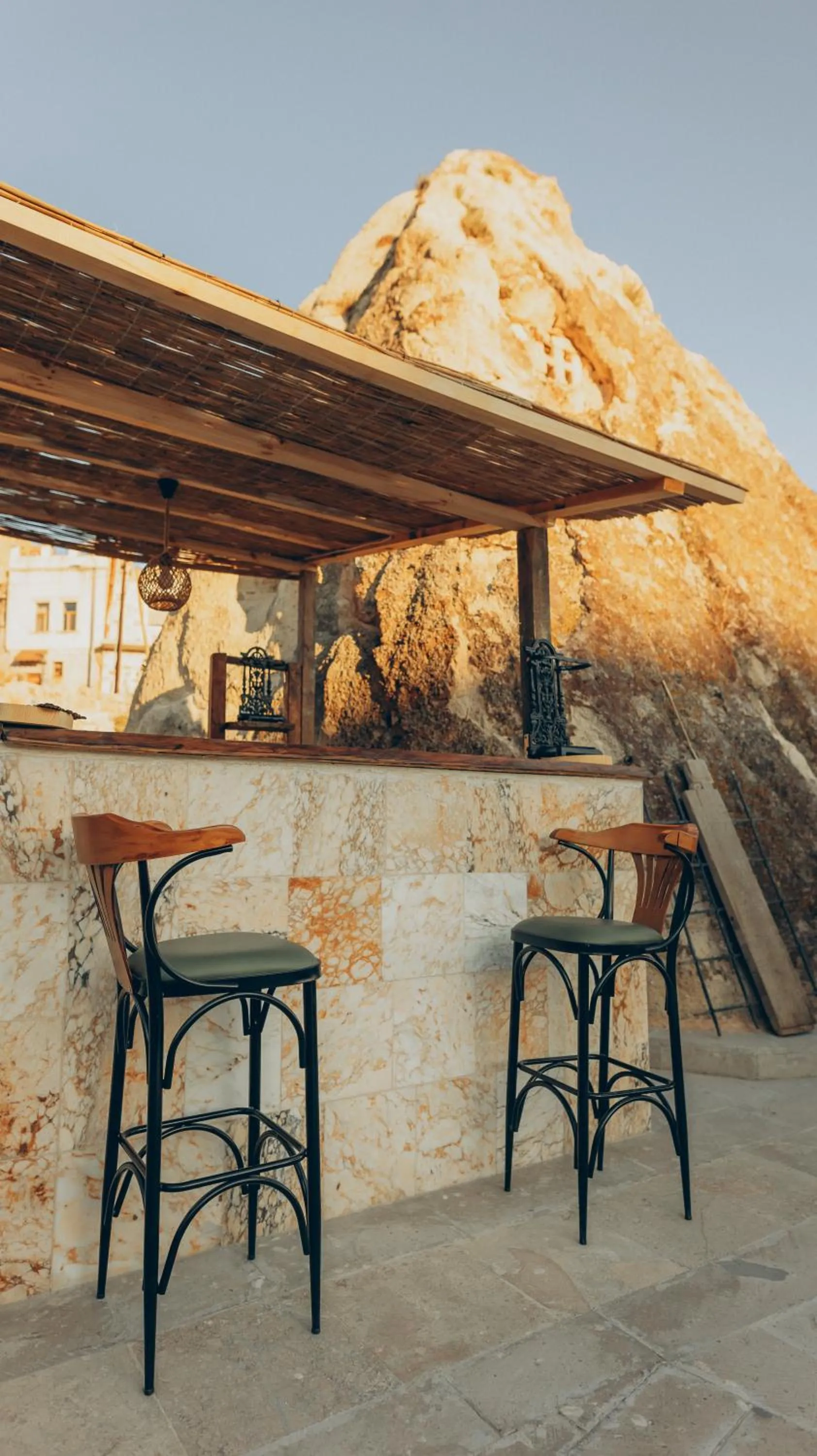 Lounge or bar in Serenus Cave Suites