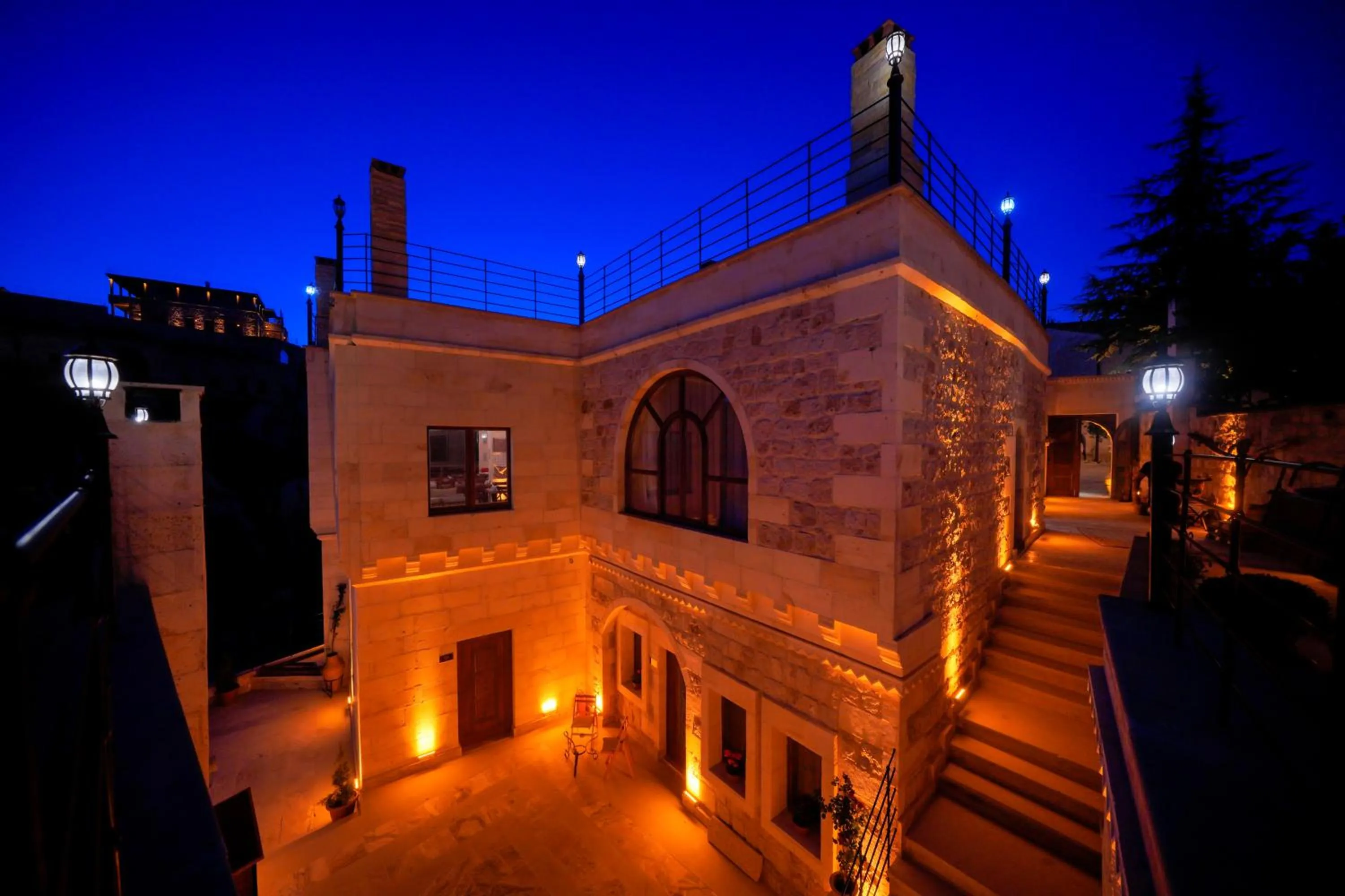 Property building in Serenus Cave Suites