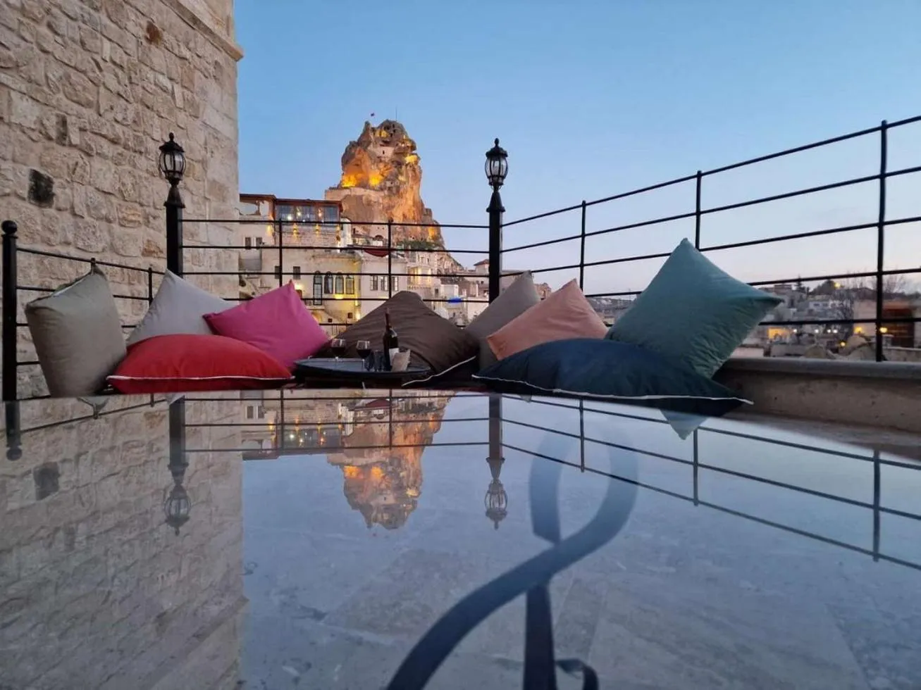 Balcony/Terrace in Serenus Cave Suites