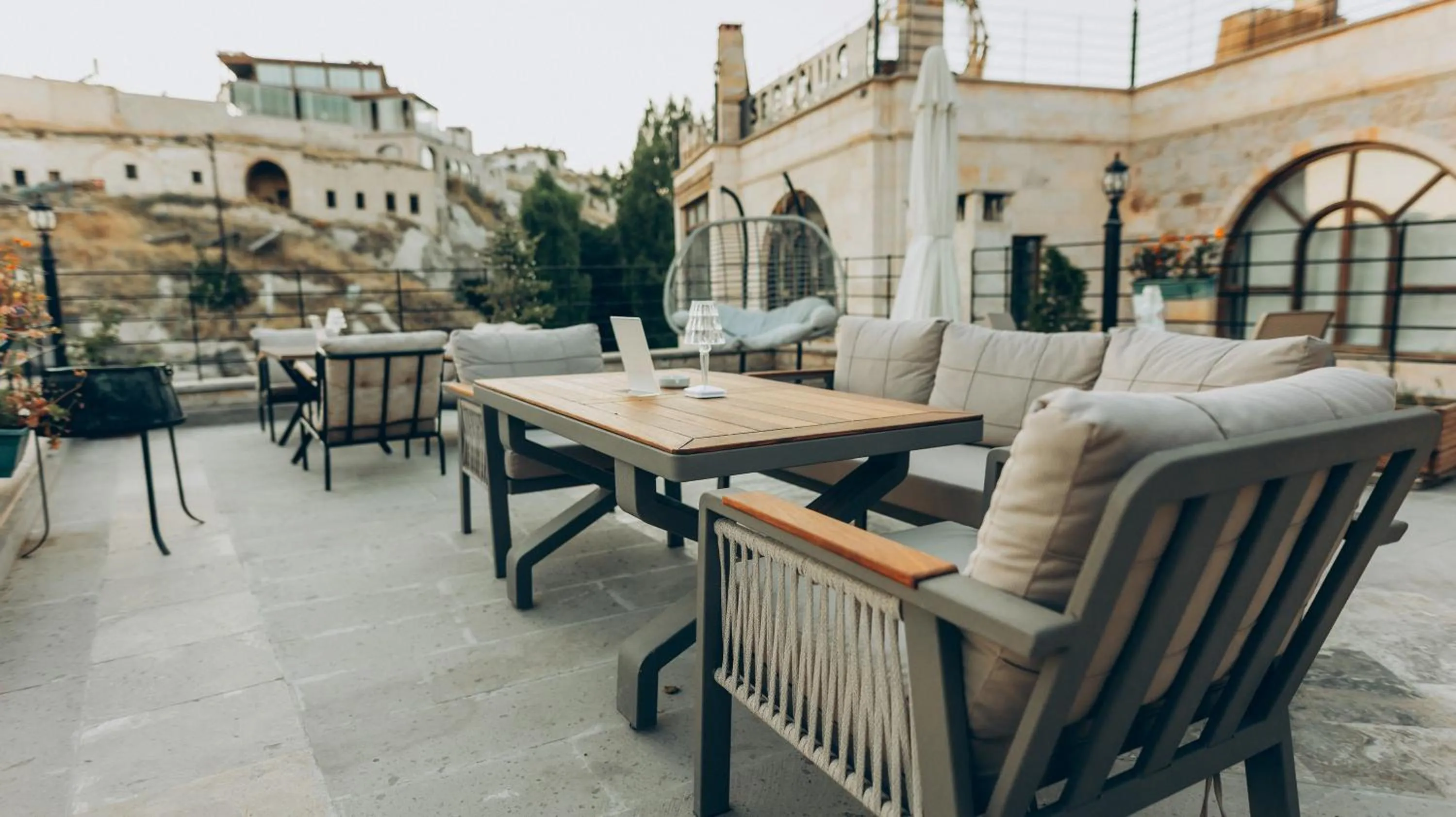 Balcony/Terrace in Serenus Cave Suites
