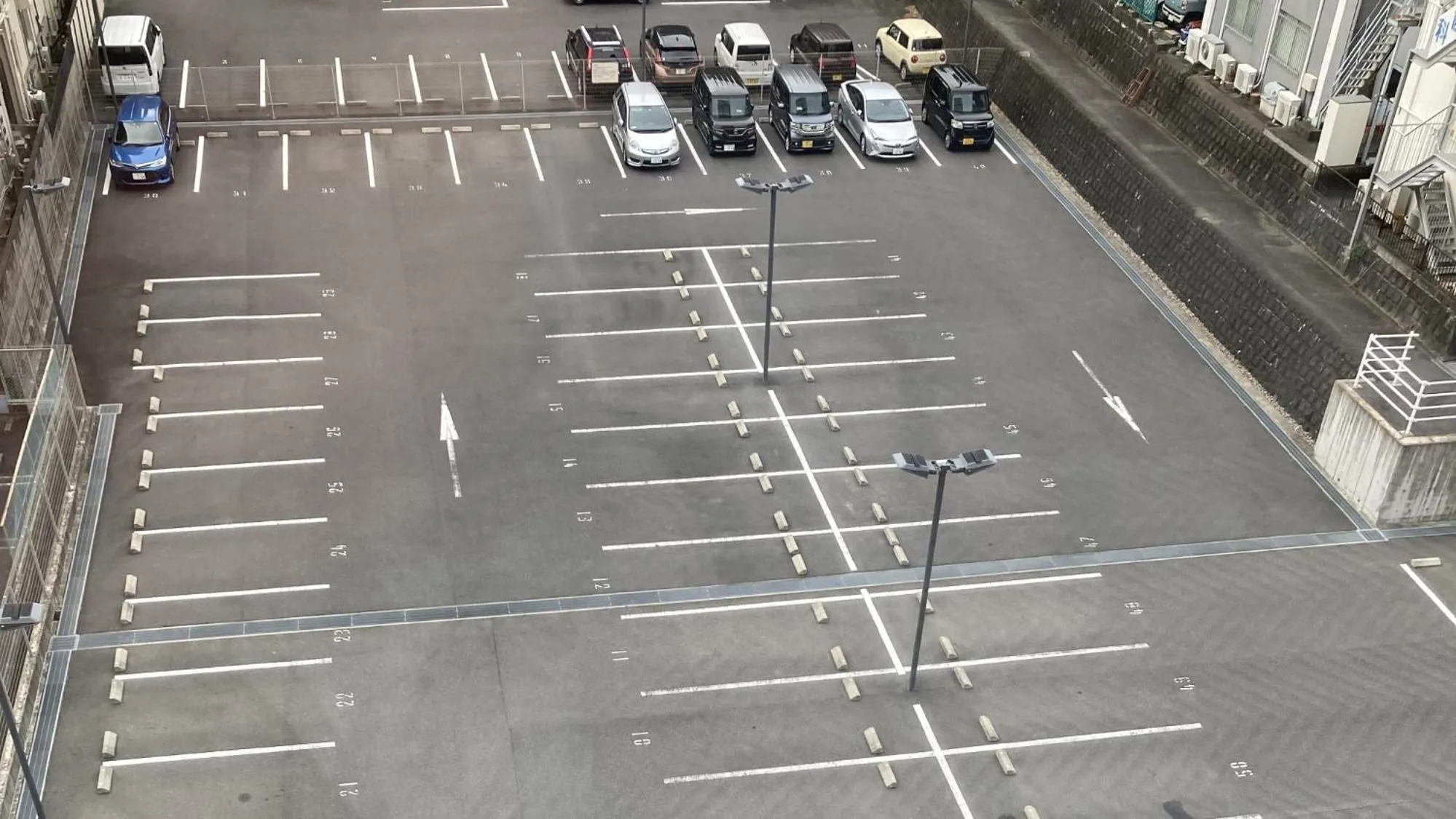 Parking in Toyoko Inn Tsu eki Nishi guchi