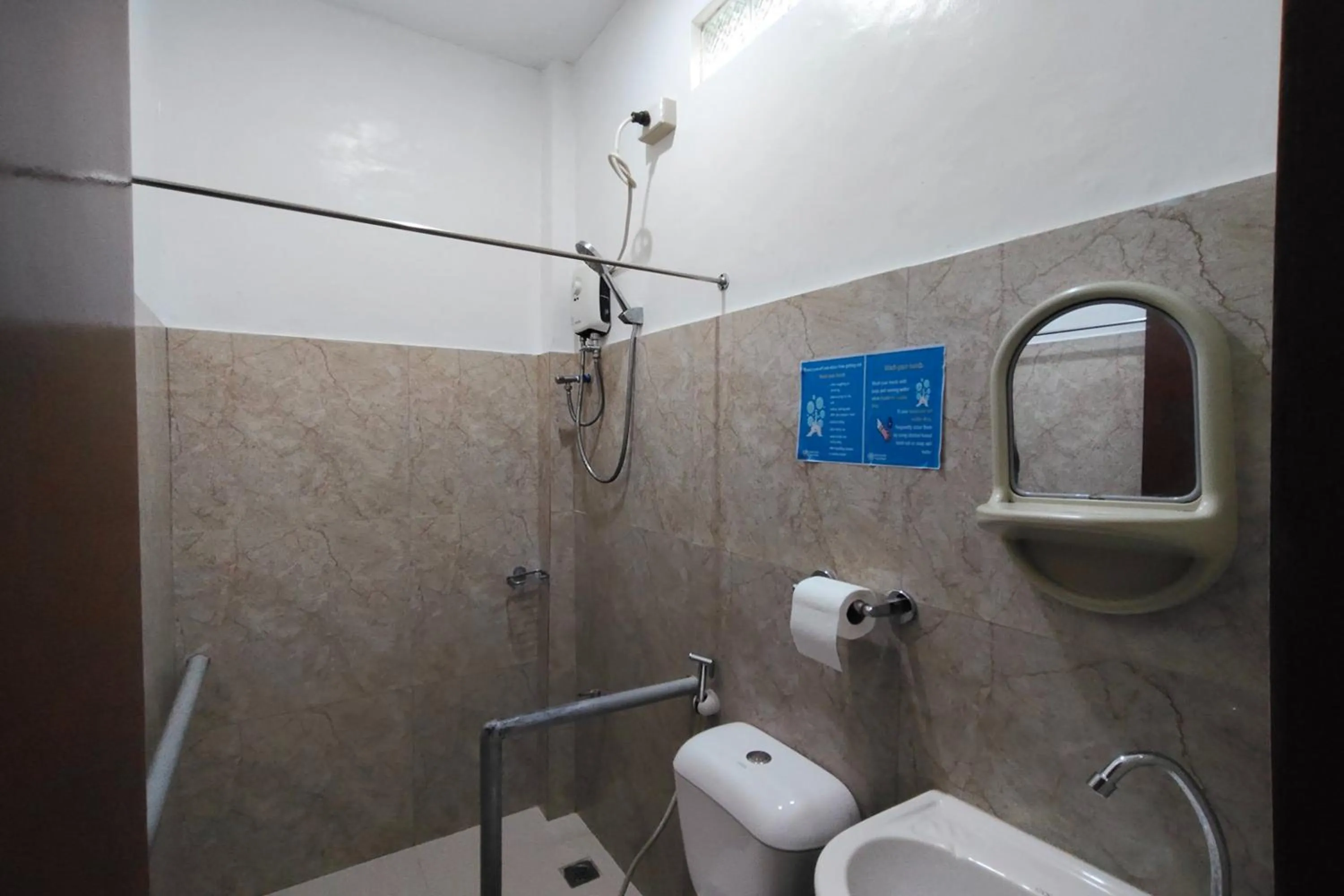 Bathroom in Love Vega Hometel El Nido near Beach