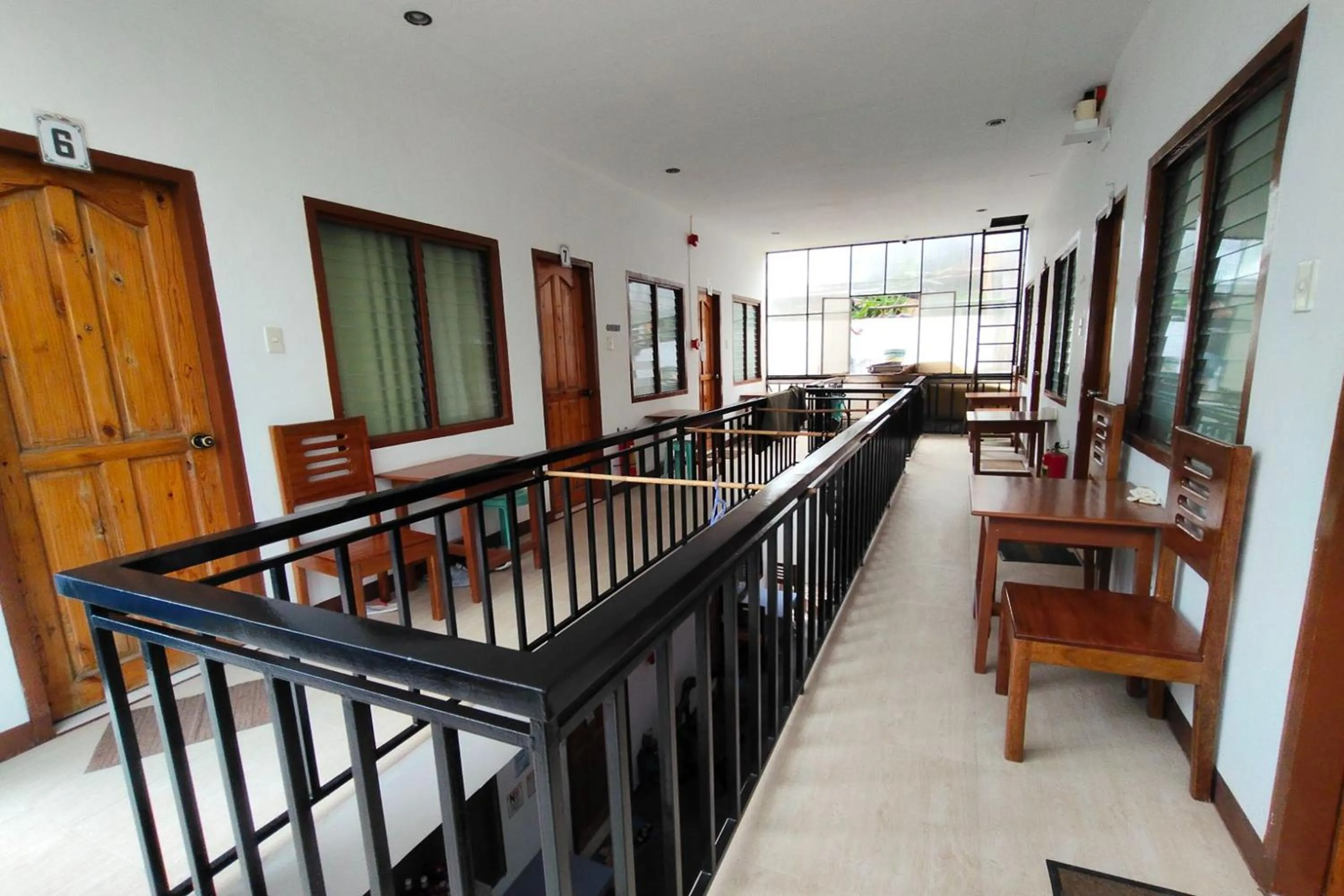 Balcony/Terrace in Love Vega Hometel El Nido near Beach