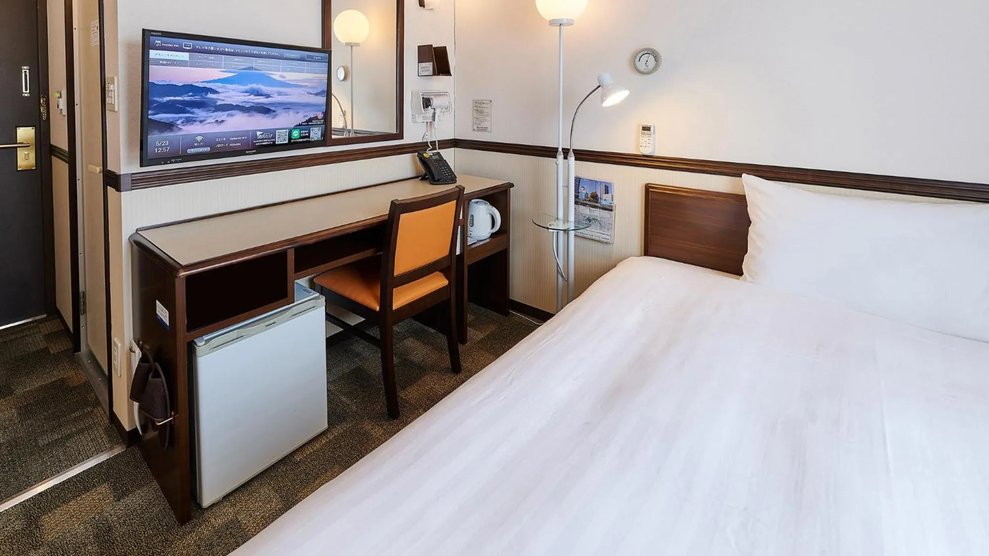 Area and facilities, Bed in Toyoko Inn Kashiwa eki Nishi guchi