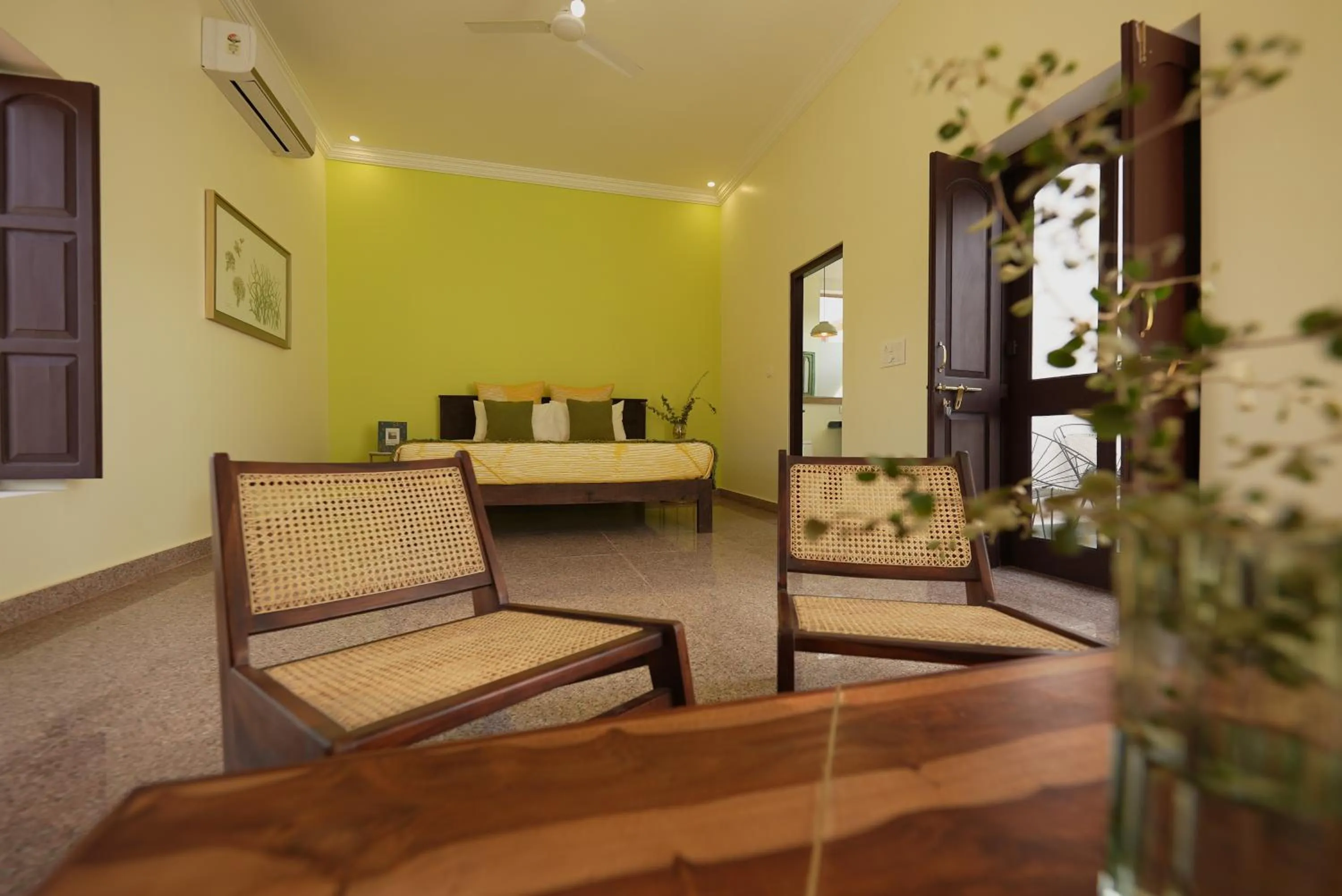 Bedroom in Kaner Retreat - India's First Desert Botanical Resort