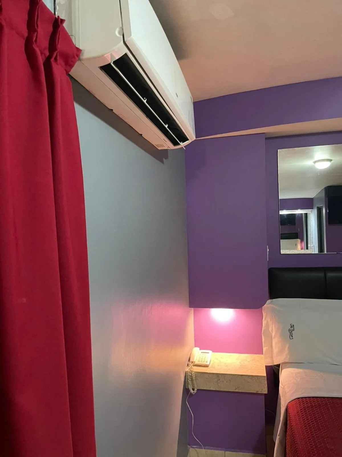 Bed in Motel Las Dunas