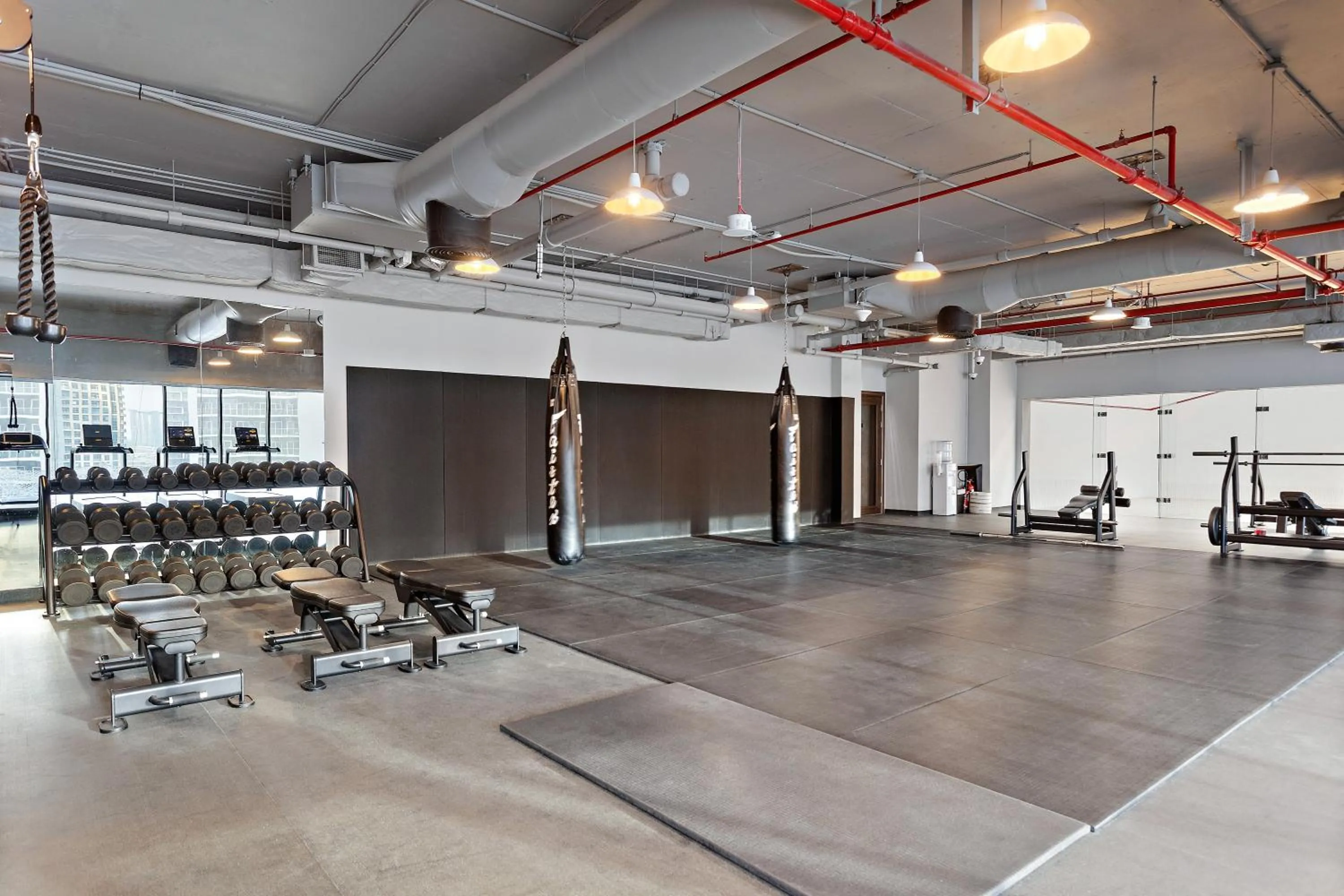 Fitness centre/facilities in Ramee Dream Hotel Downtown