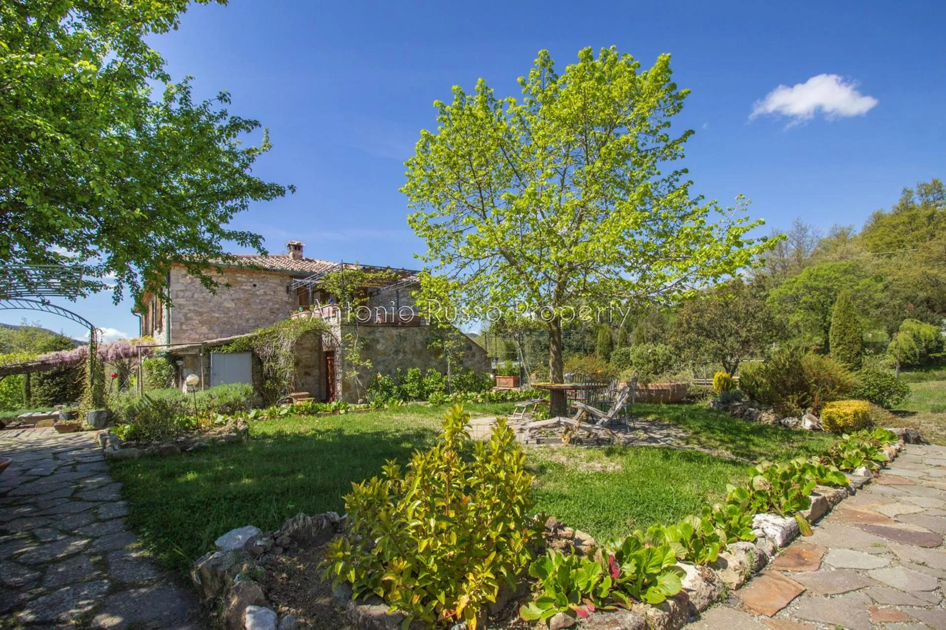 Garden in Ca'Novae - Tuscany Farmhouse