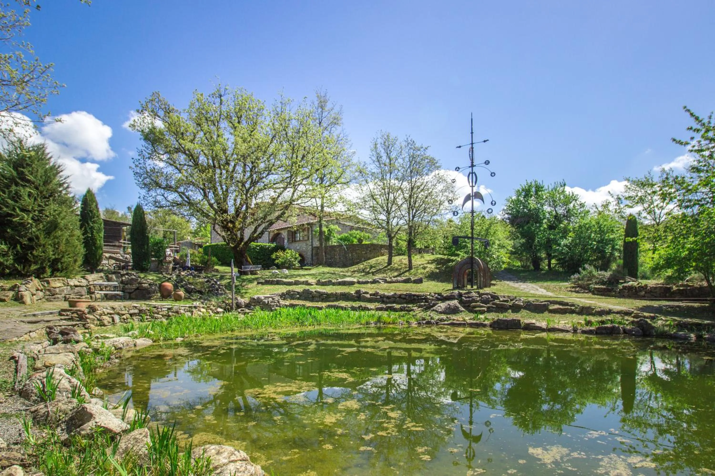 Garden in Ca'Novae - Tuscany Farmhouse