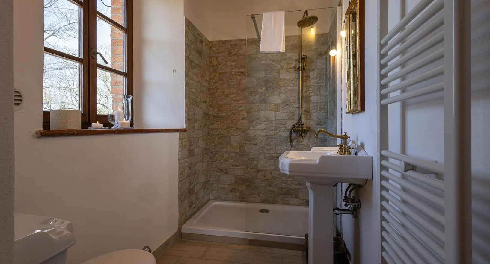 Shower in Ca'Novae - Tuscany Farmhouse