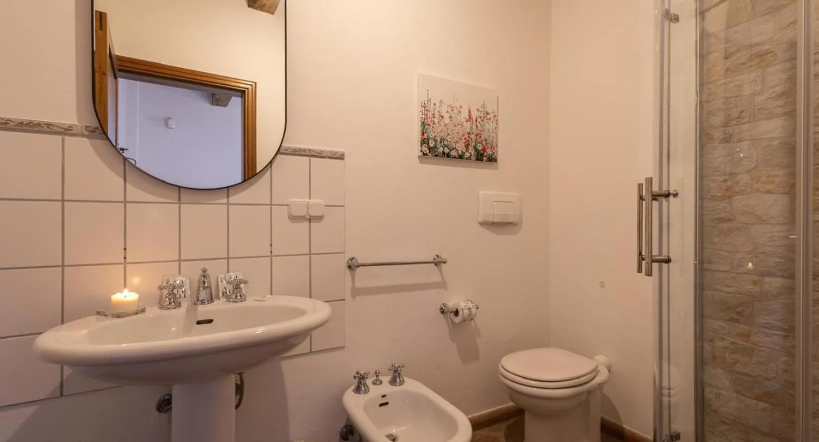 Shower in Ca'Novae - Tuscany Farmhouse