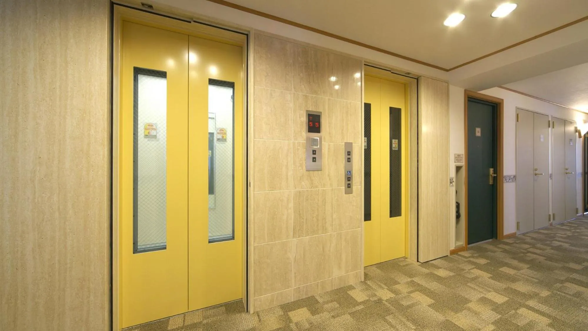 elevator in Toyoko Inn Gumma Ota eki Minami guchi