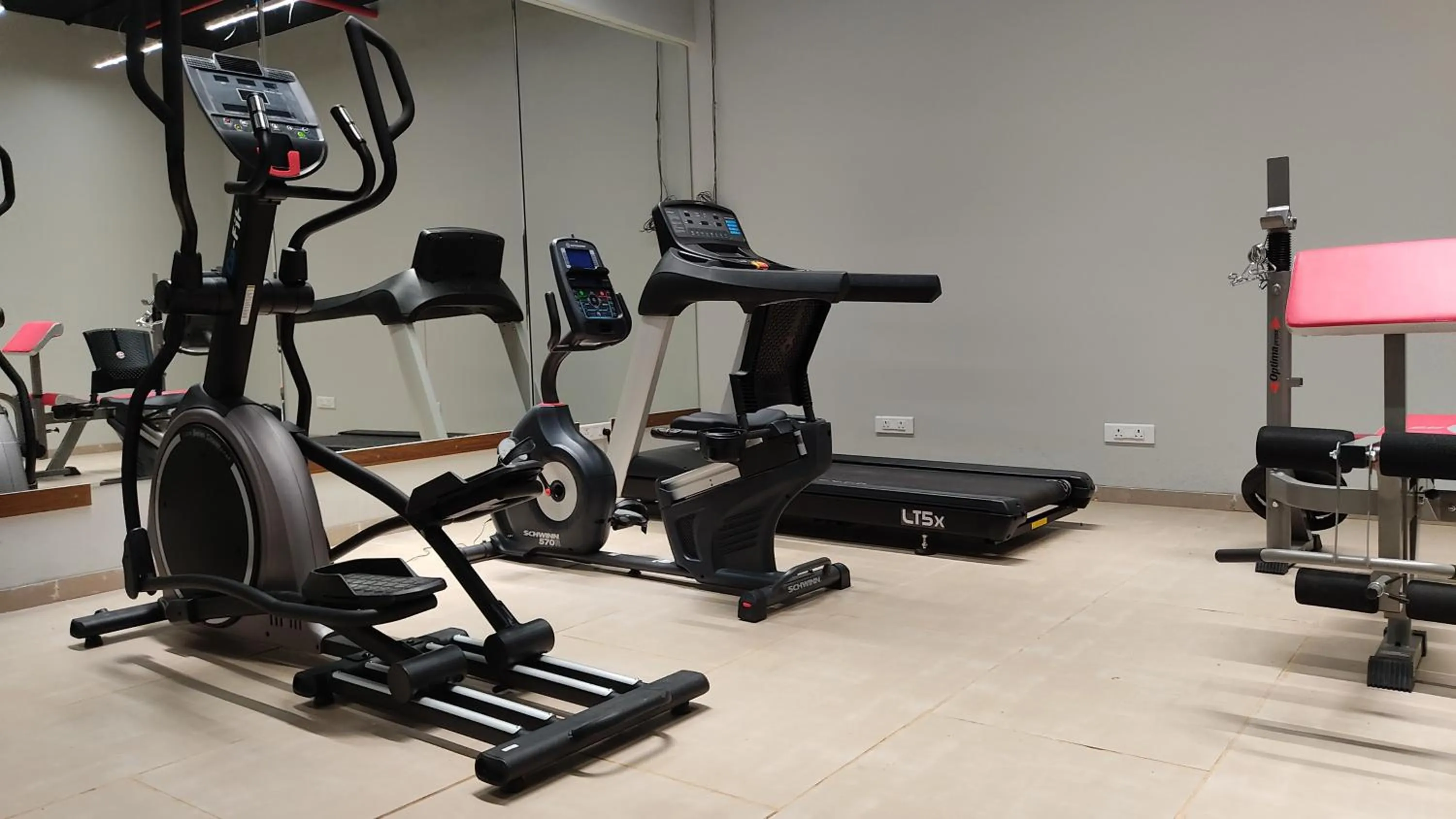 Fitness centre/facilities in juSTa Rudra Resort & Spa
