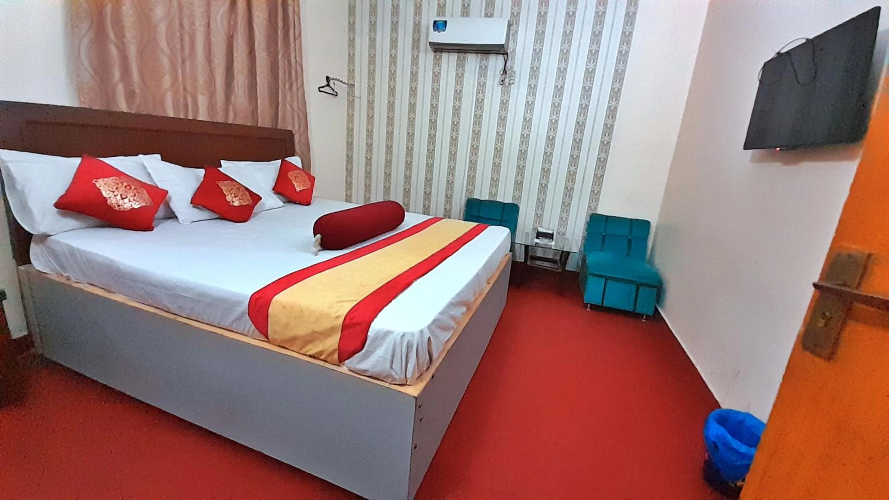 Bed in Hotel Super Seven