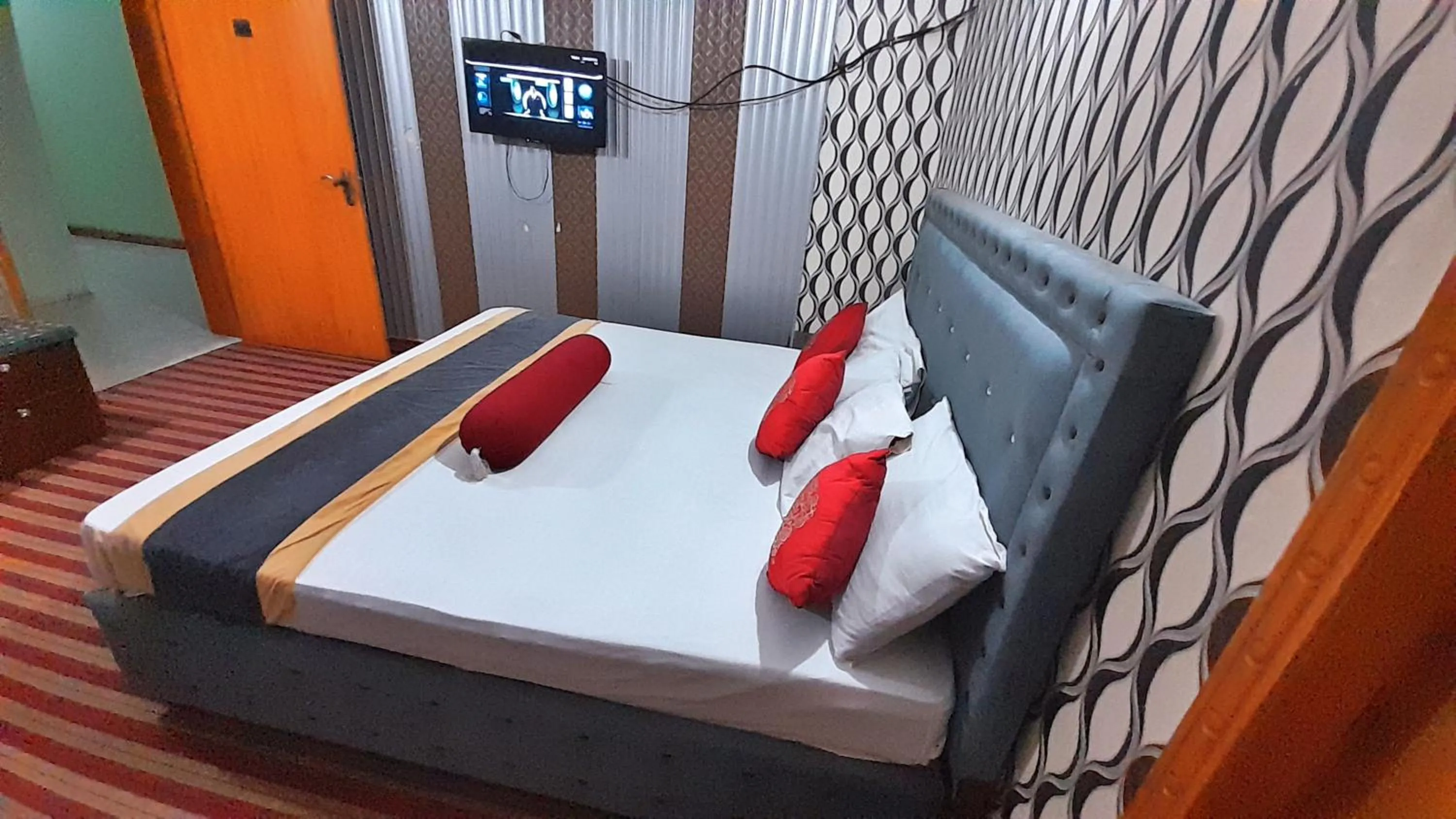 Bed in Hotel Super Seven