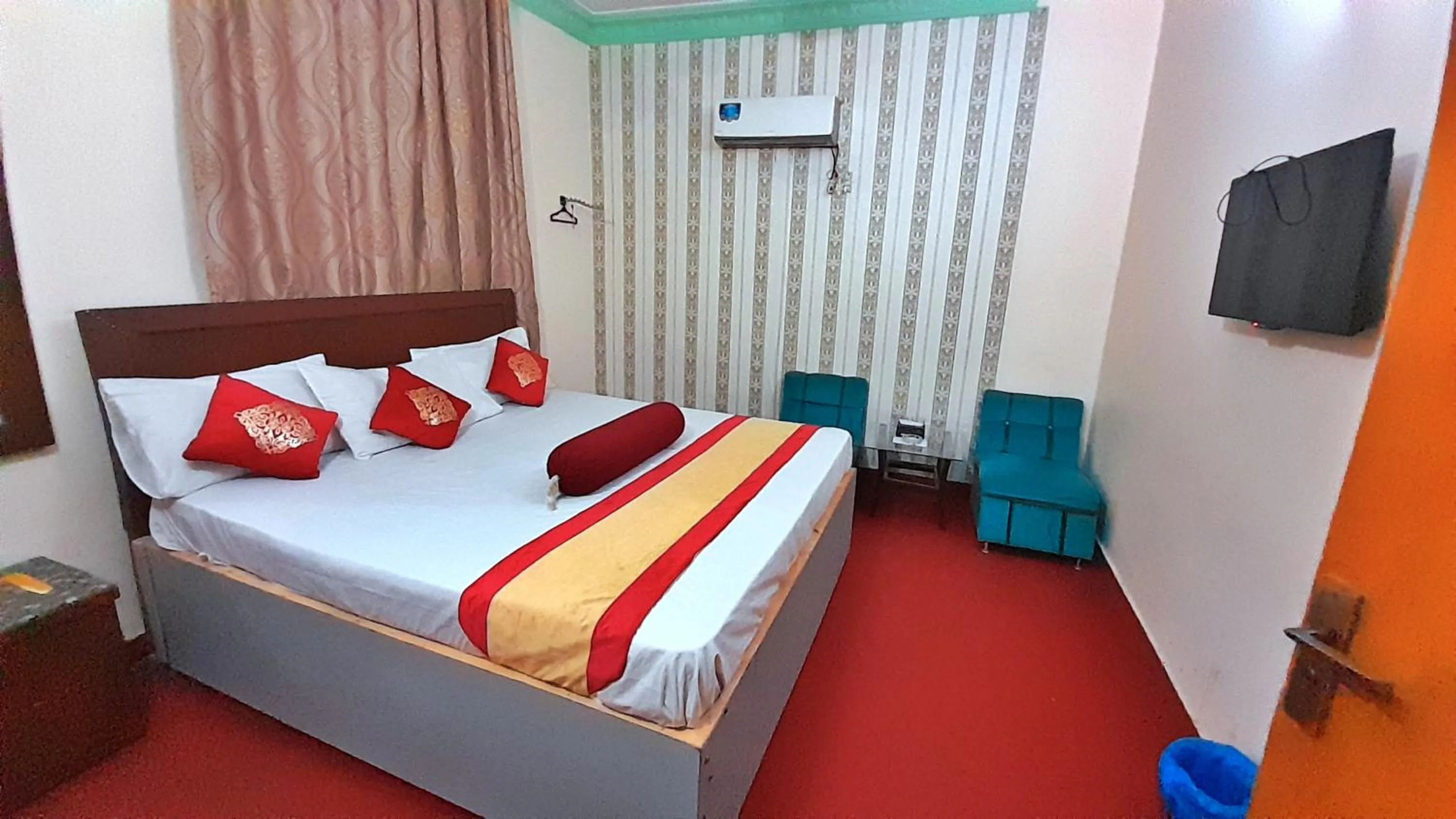 Bed in Hotel Super Seven