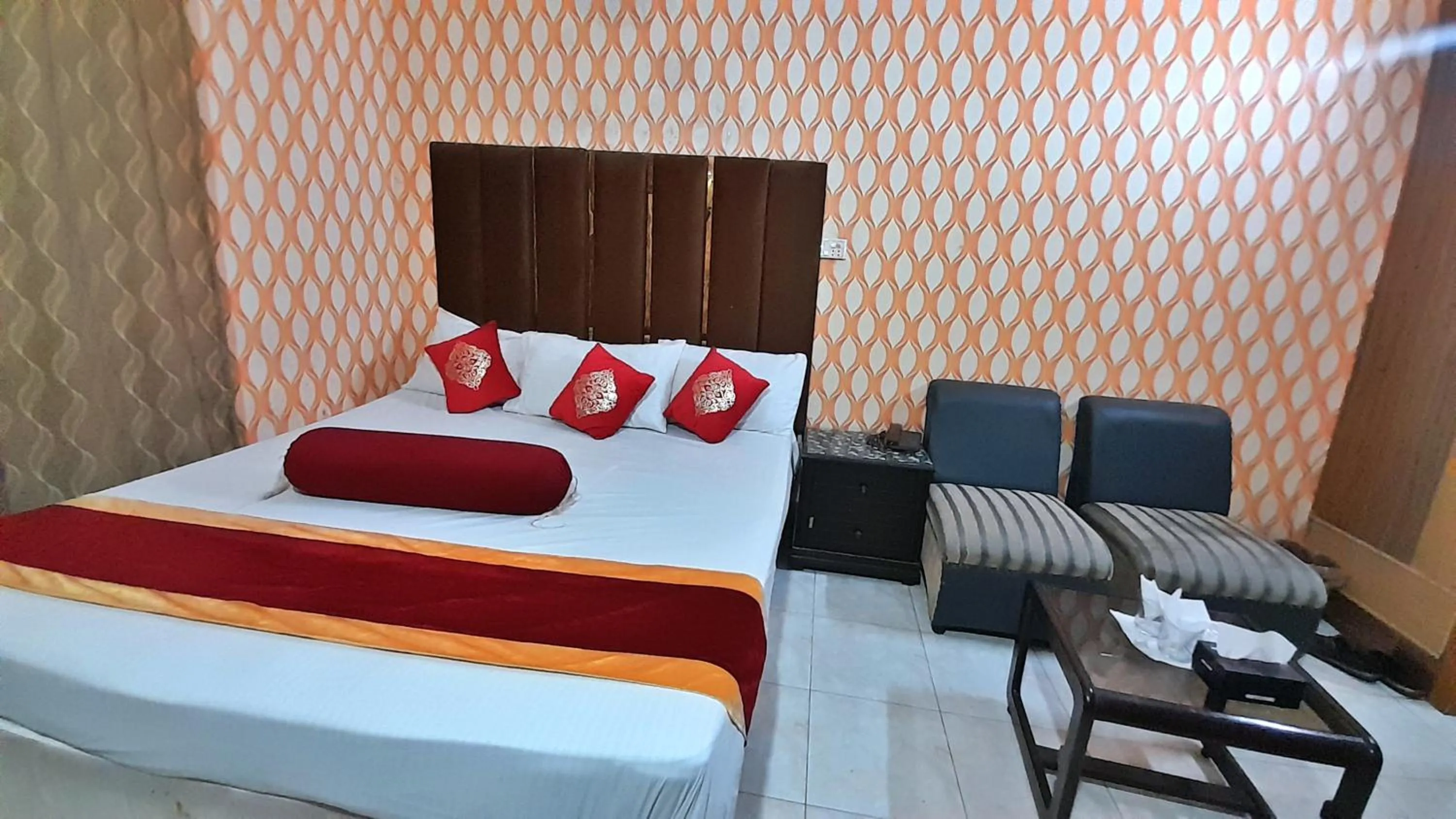 Bed in Hotel Super Seven