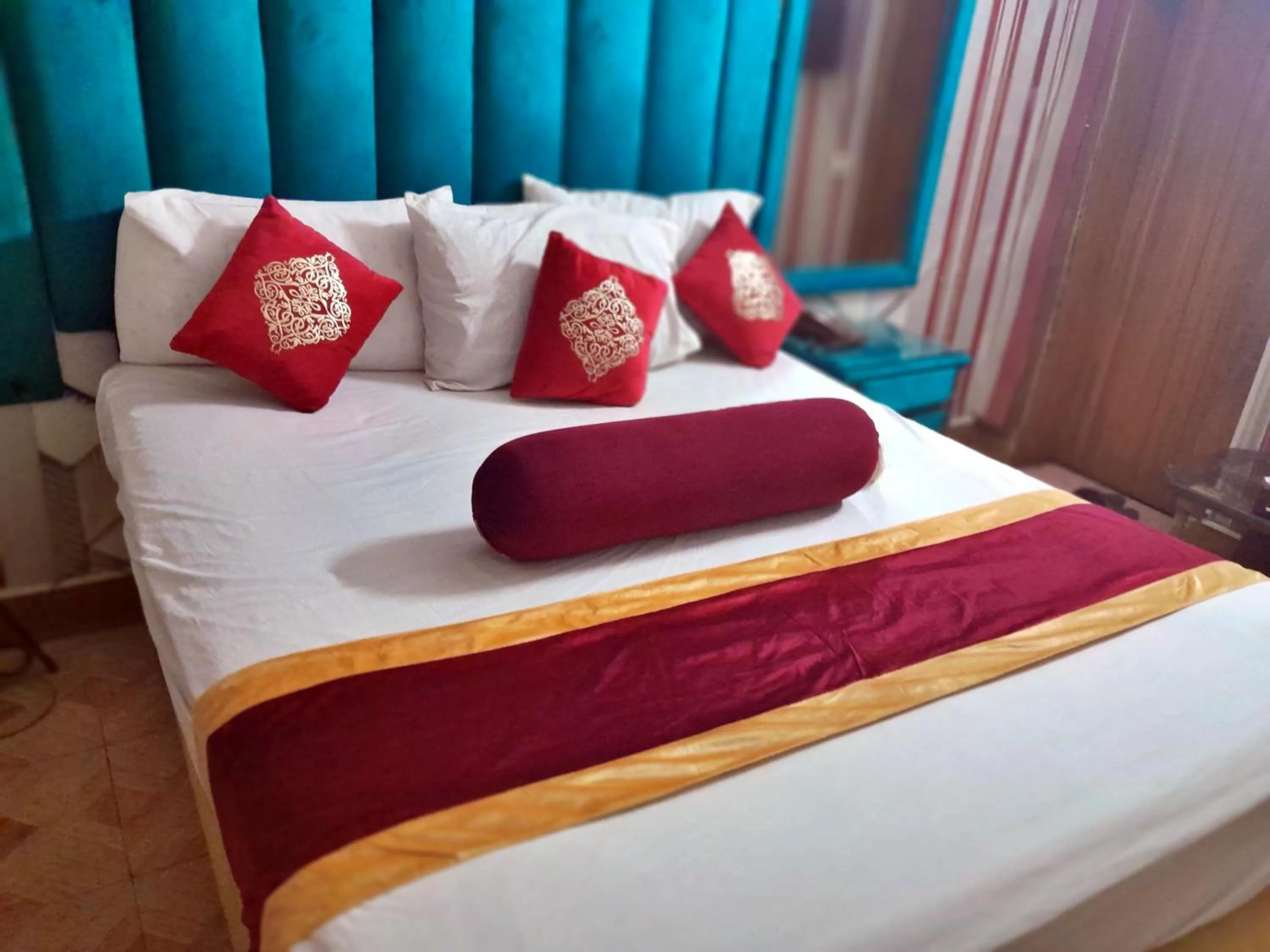 Bed in Hotel Super Seven