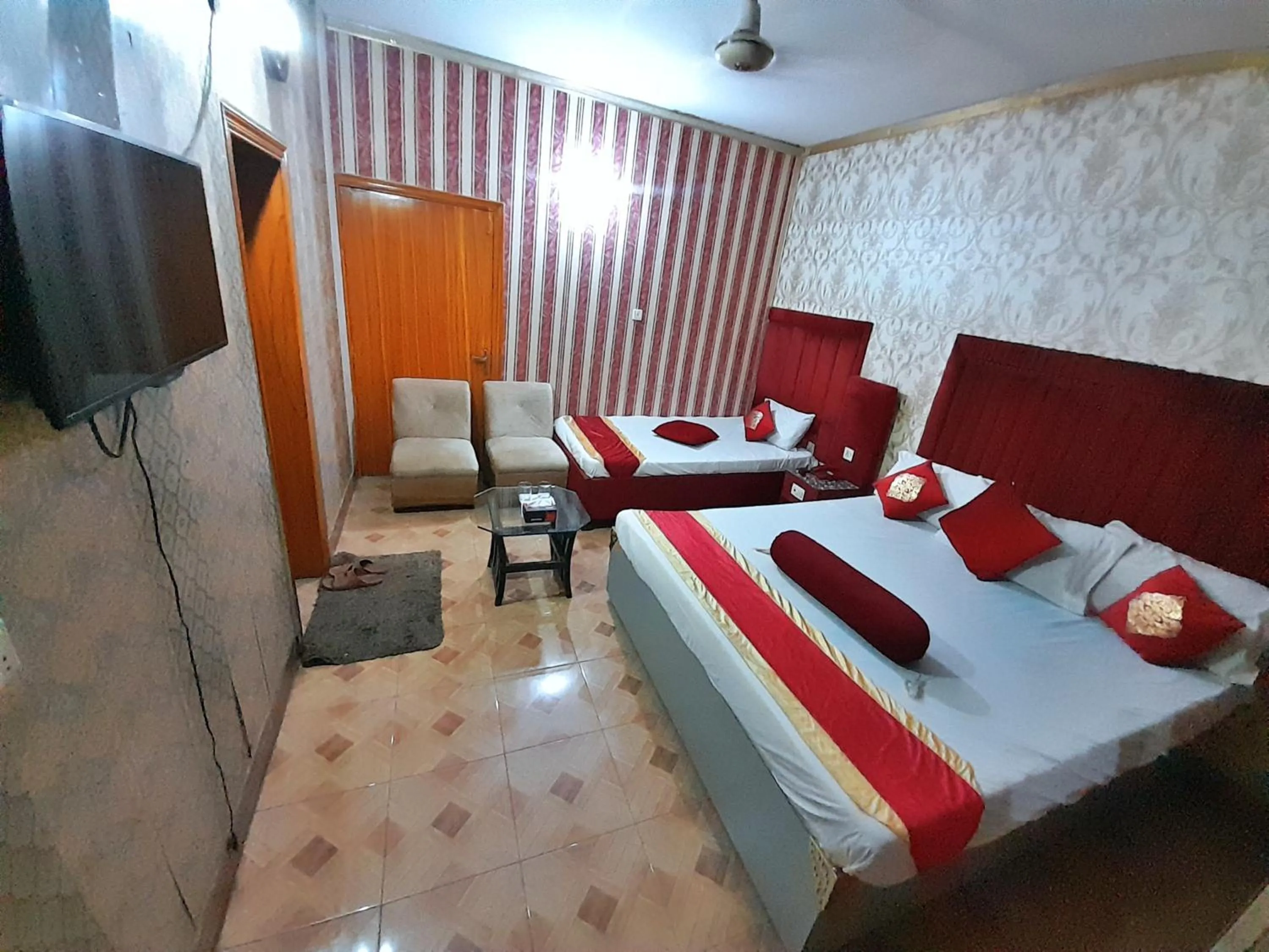 Bed in Hotel Super Seven