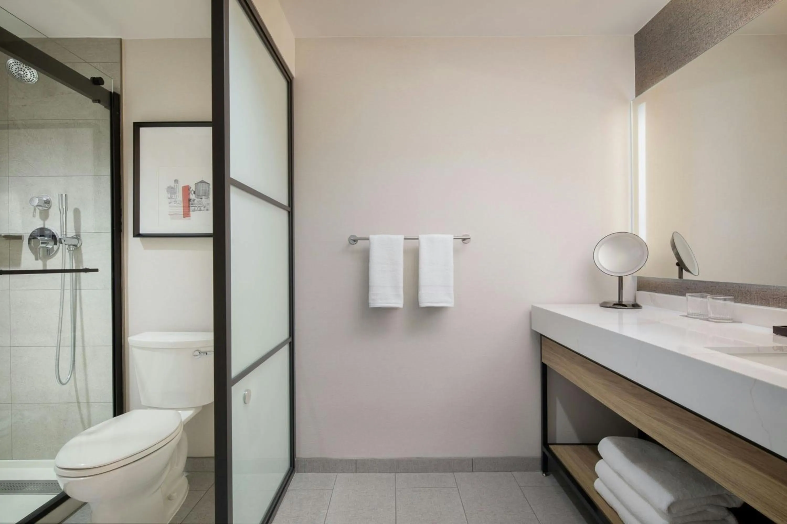 Bathroom in Sheraton Fort Worth Downtown Hotel