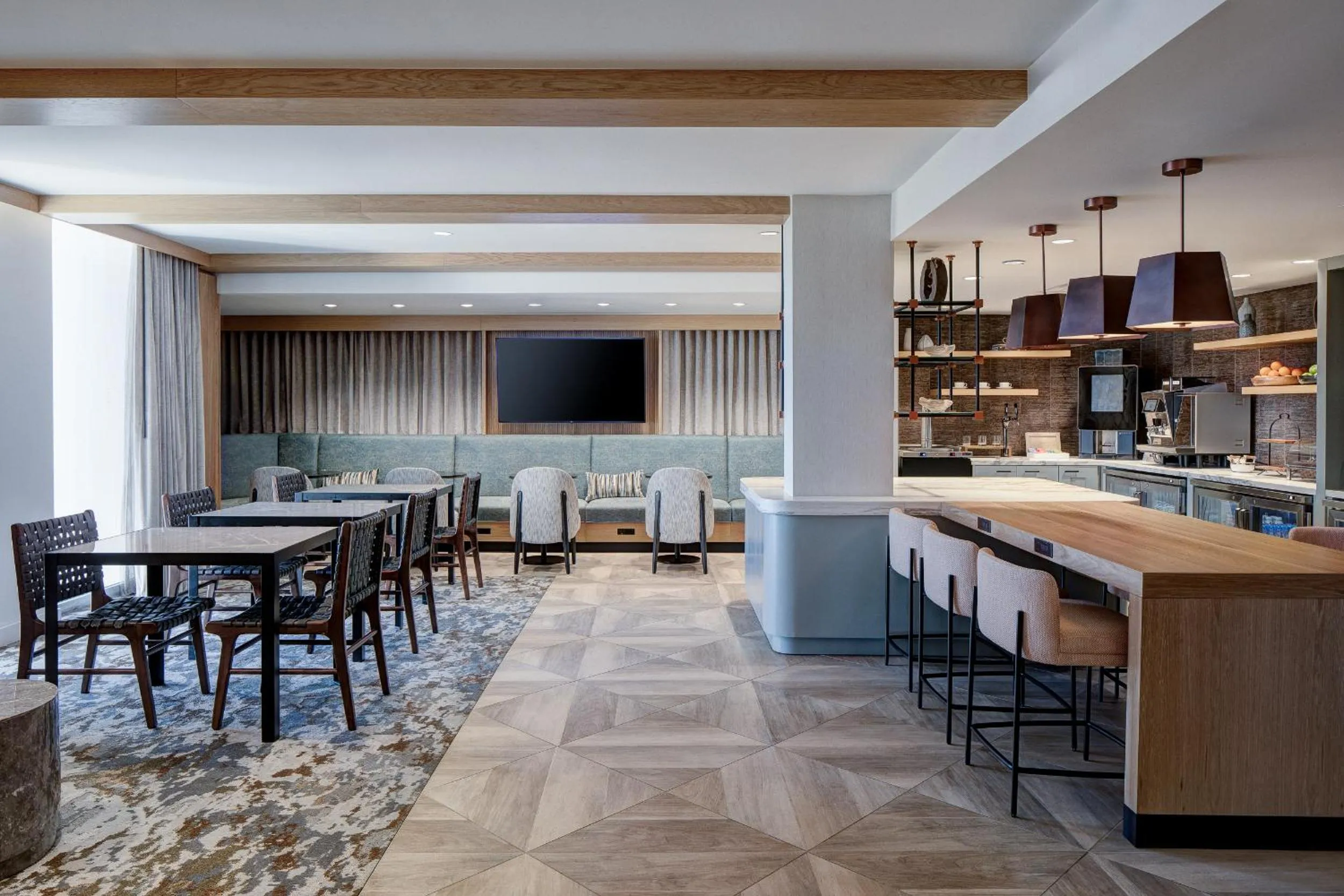 Breakfast in Sheraton Fort Worth Downtown Hotel