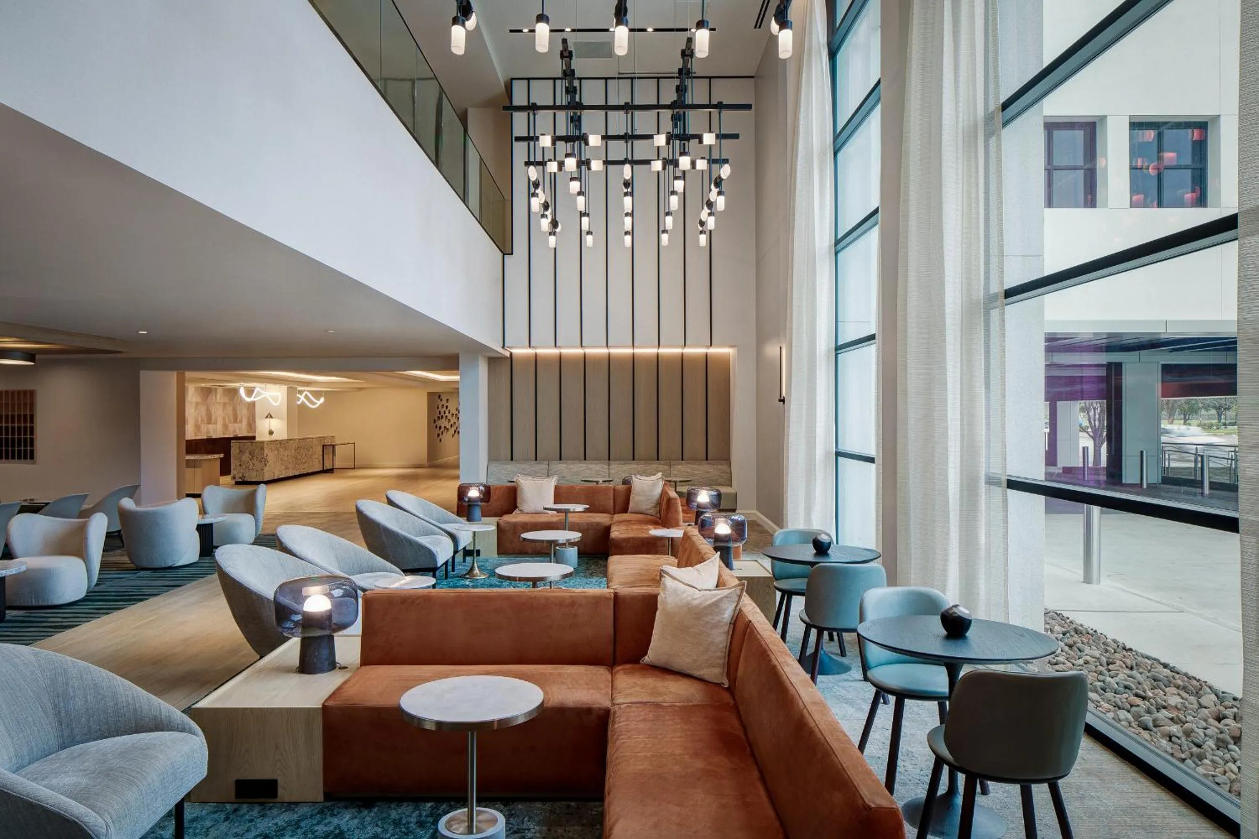 Lobby or reception in Sheraton Fort Worth Downtown Hotel