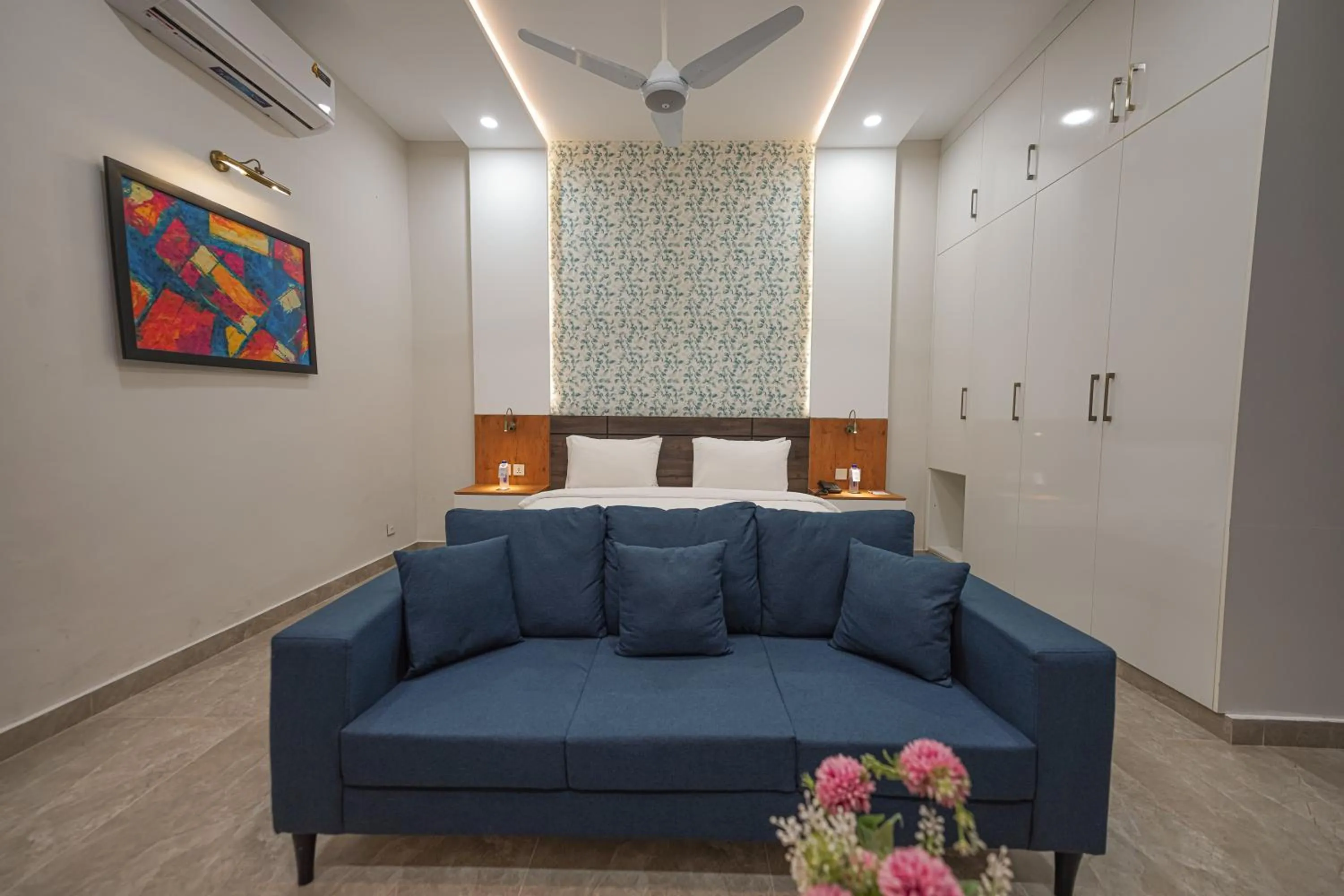 Seating area in The Mark