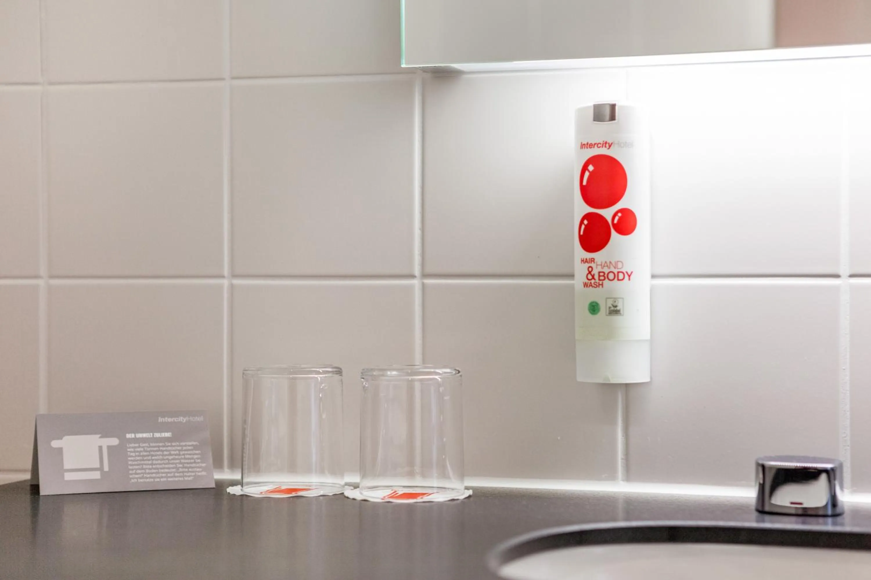 Bathroom in IntercityHotel Dortmund