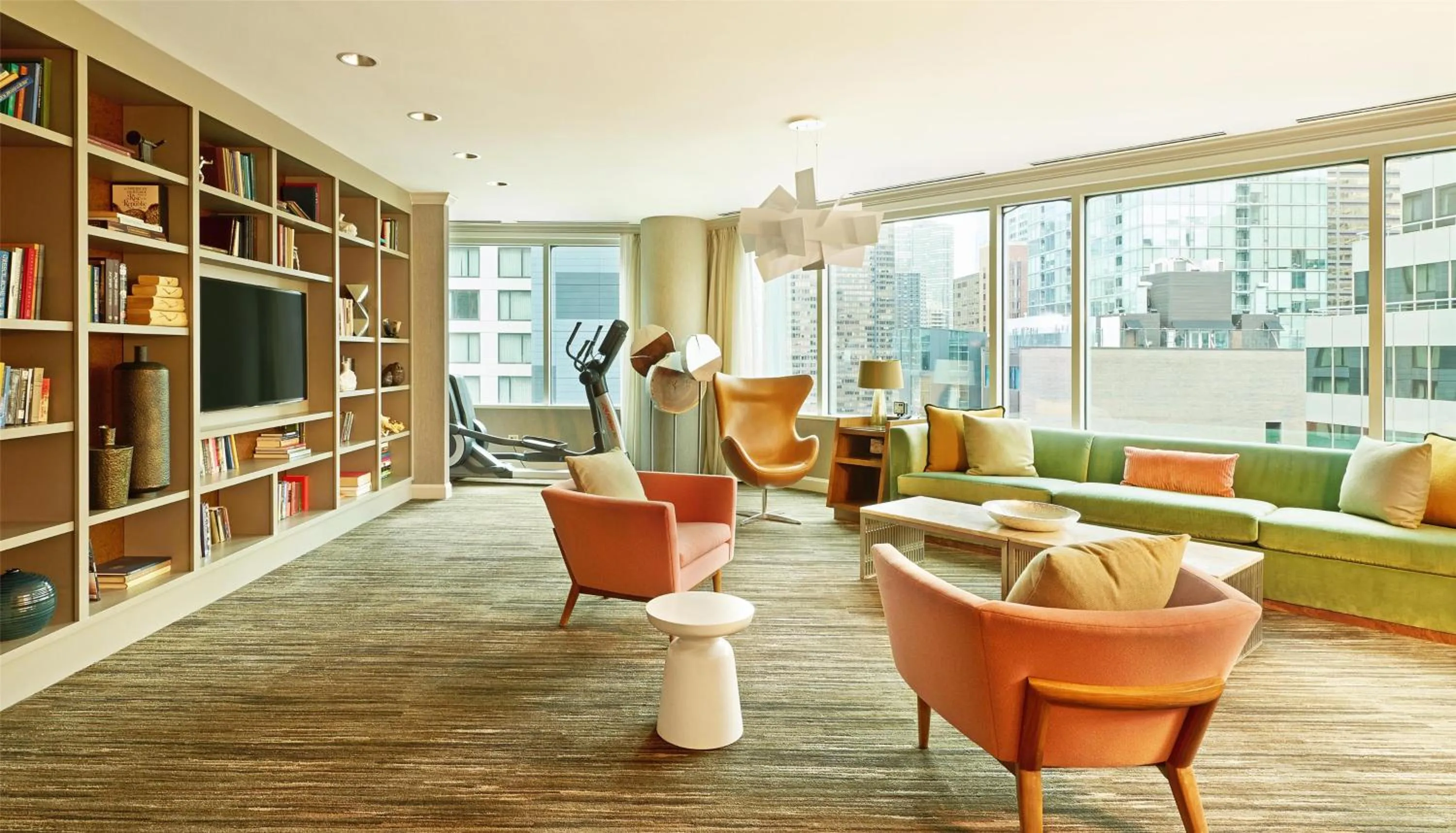 Photo of the whole room in Hyatt Centric Chicago Magnificent Mile