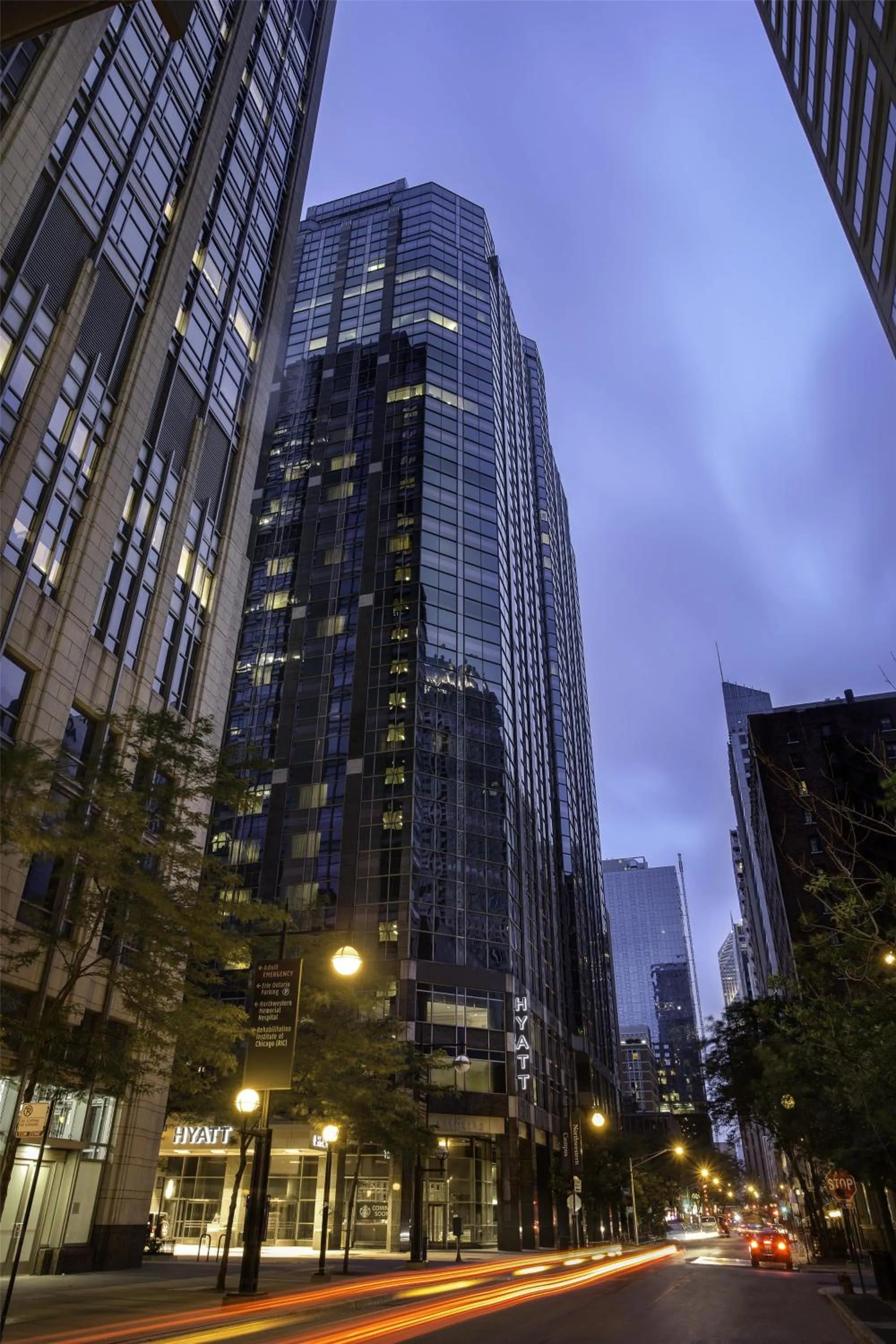 Property building in Hyatt Centric Chicago Magnificent Mile