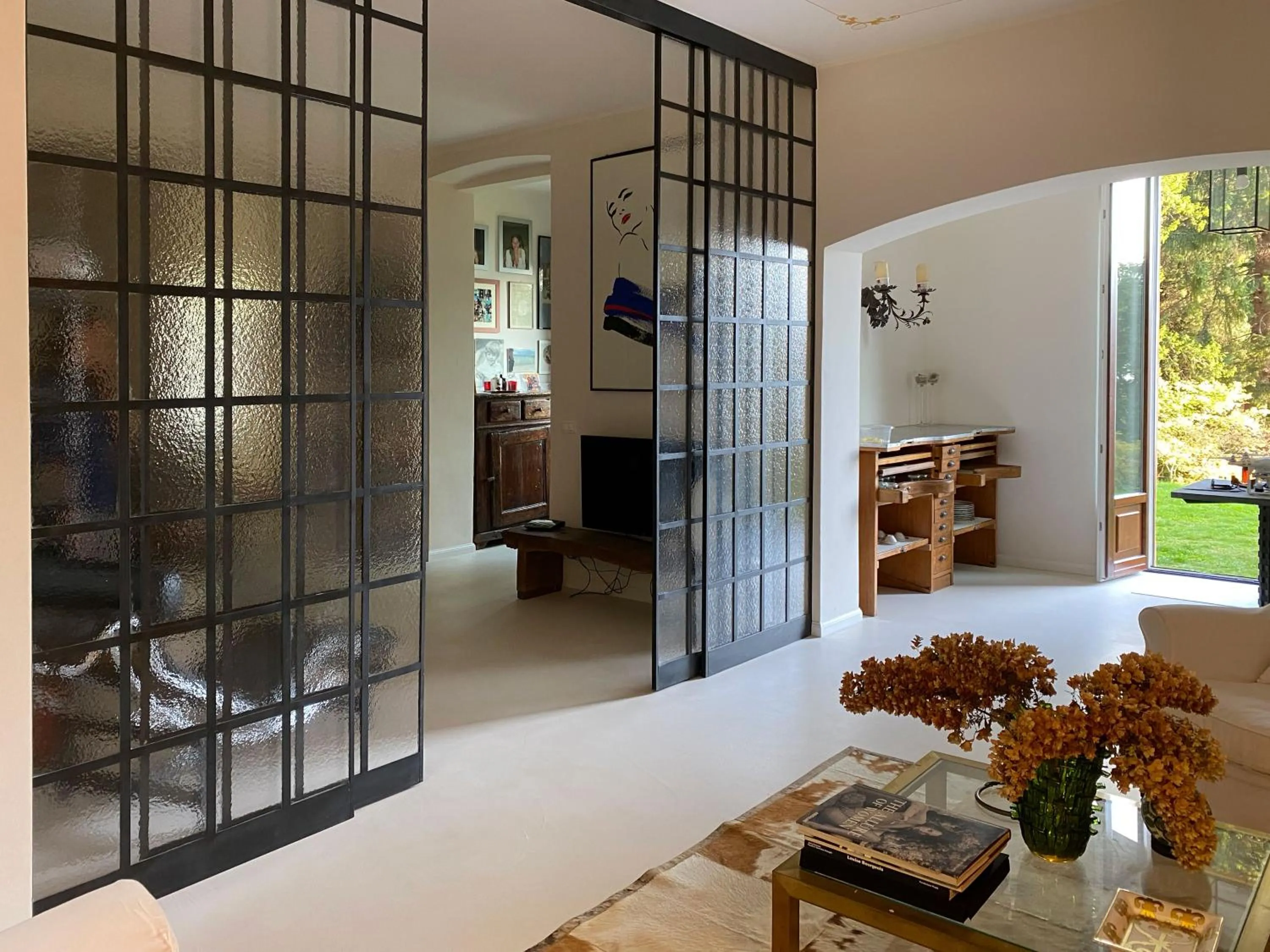 Living room in Villa Lina