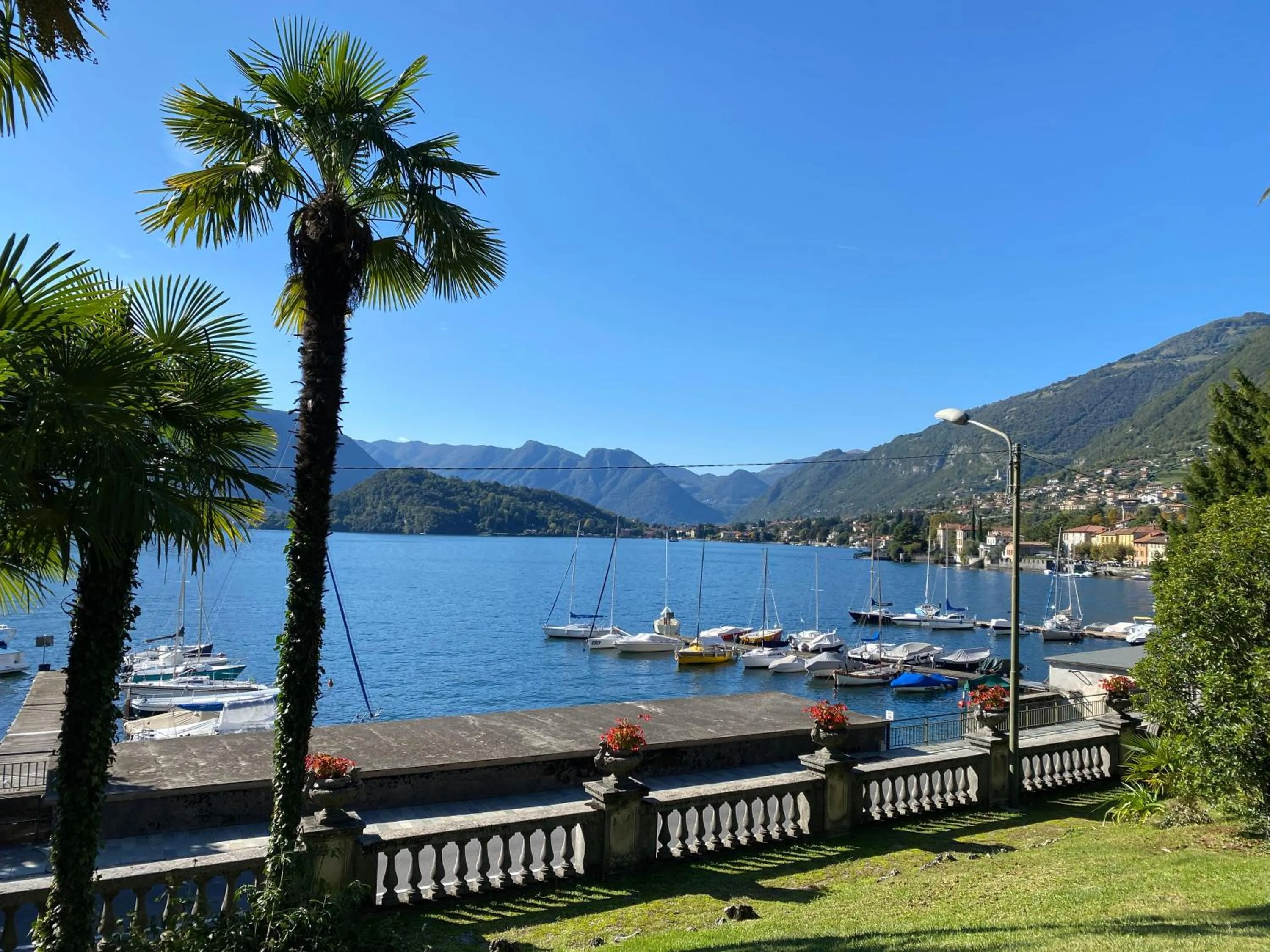 Bird's eye view in Villa Lina