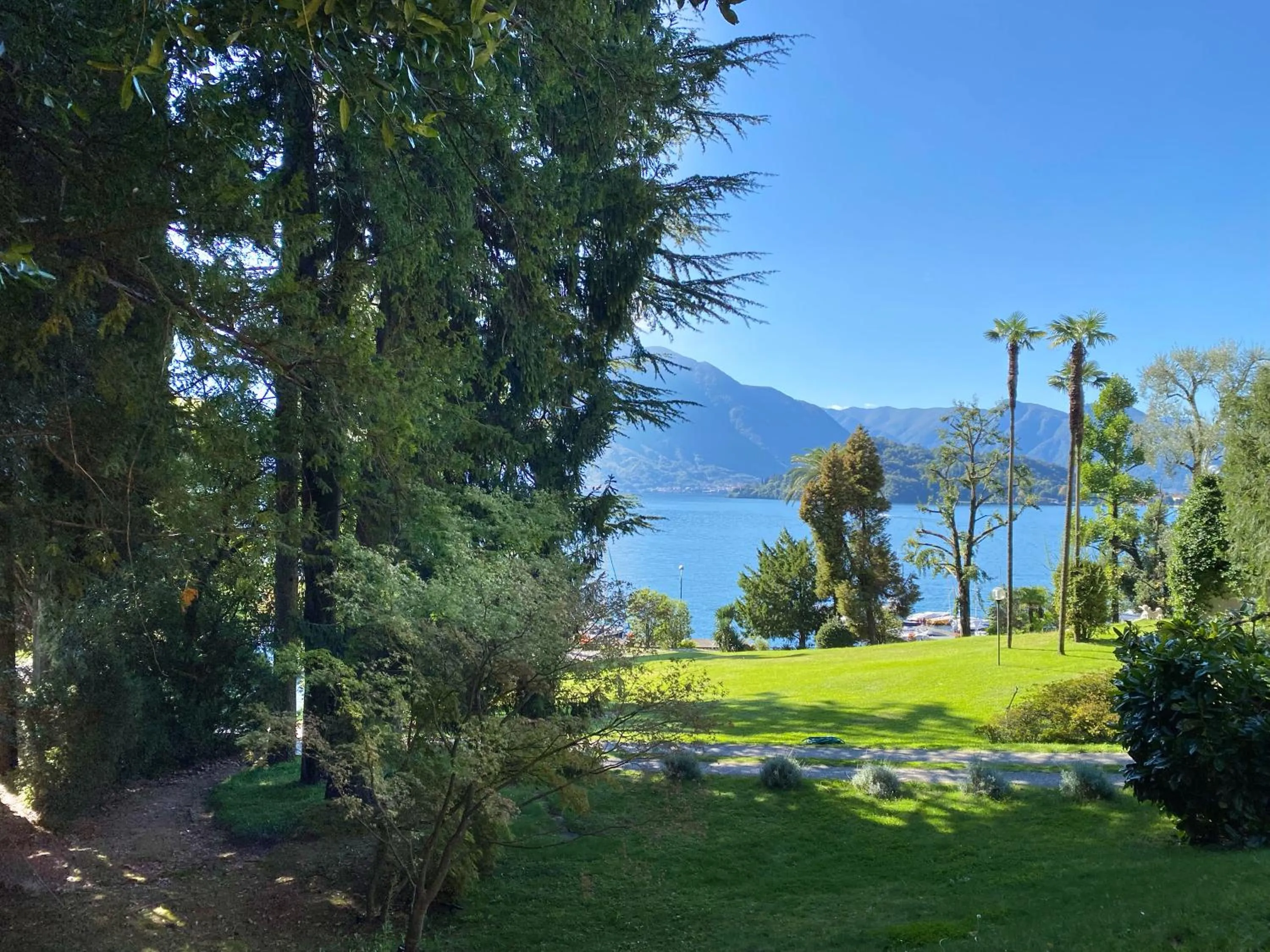 Lake view in Villa Lina