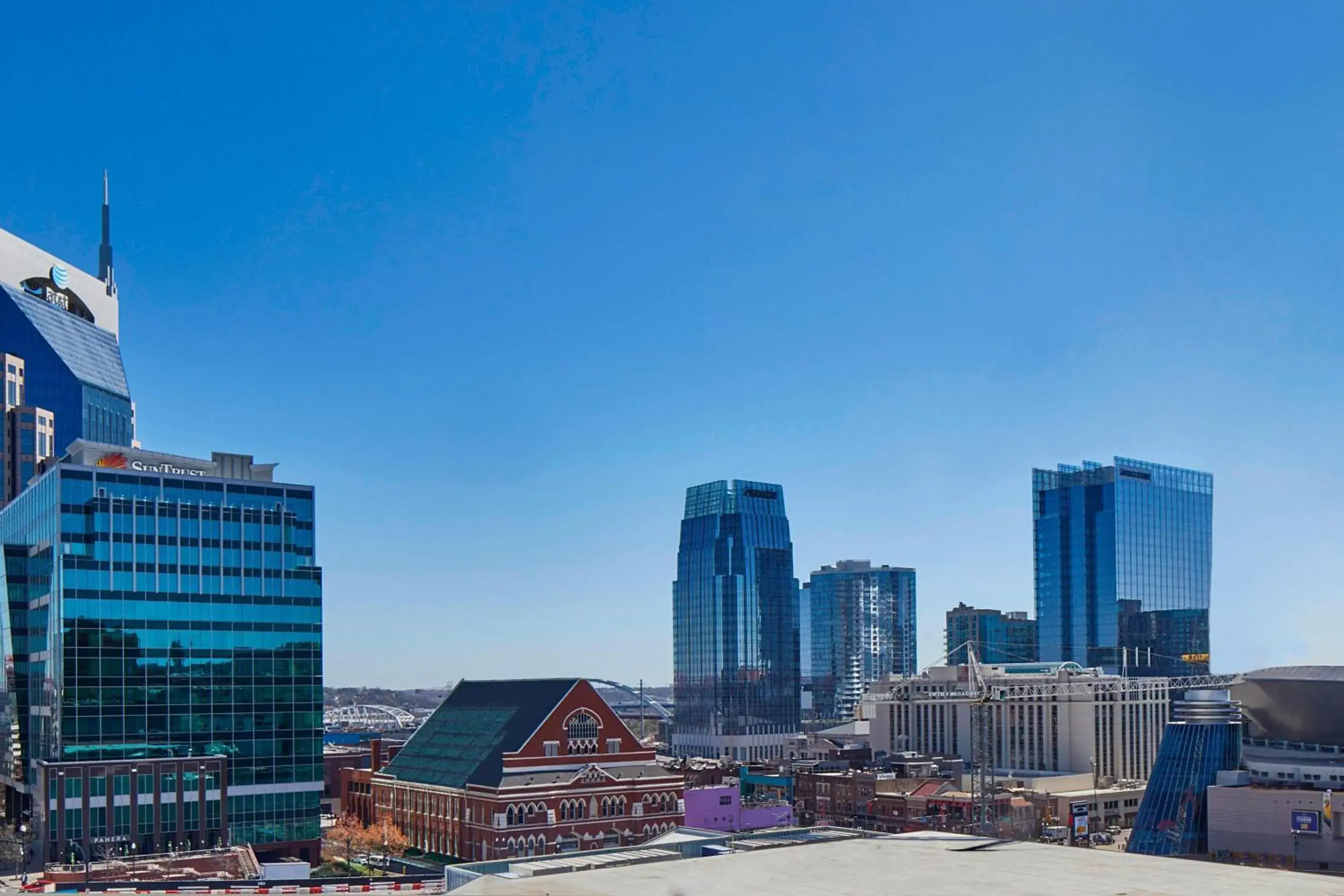 Queen Room with Two Queen Bed with City View in Renaissance Nashville Hotel Queen Room with Two Queen Bed with City View in Renaissance Nashville Hotel