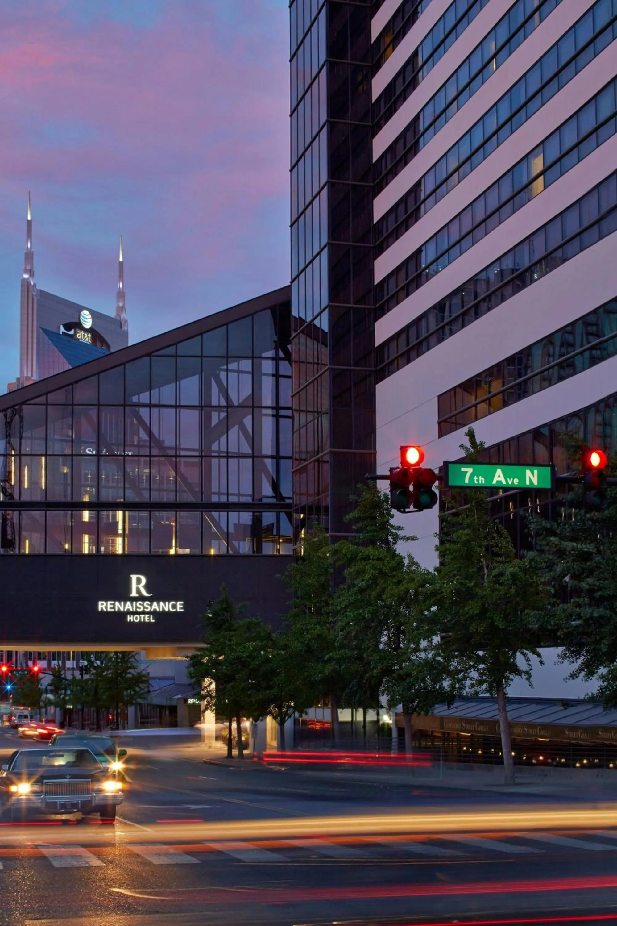 Property building in Renaissance Nashville Hotel