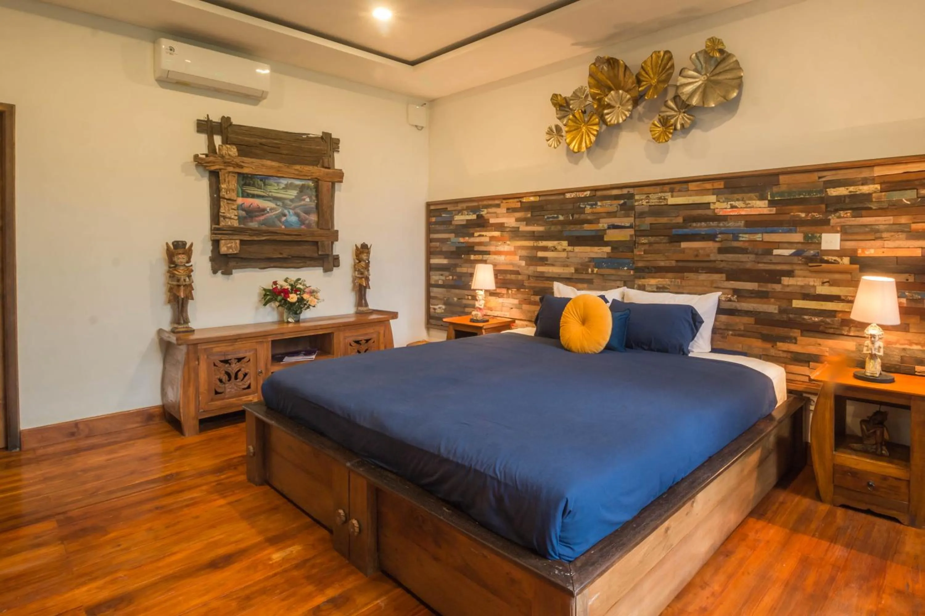 Bed in Masakali Retreat