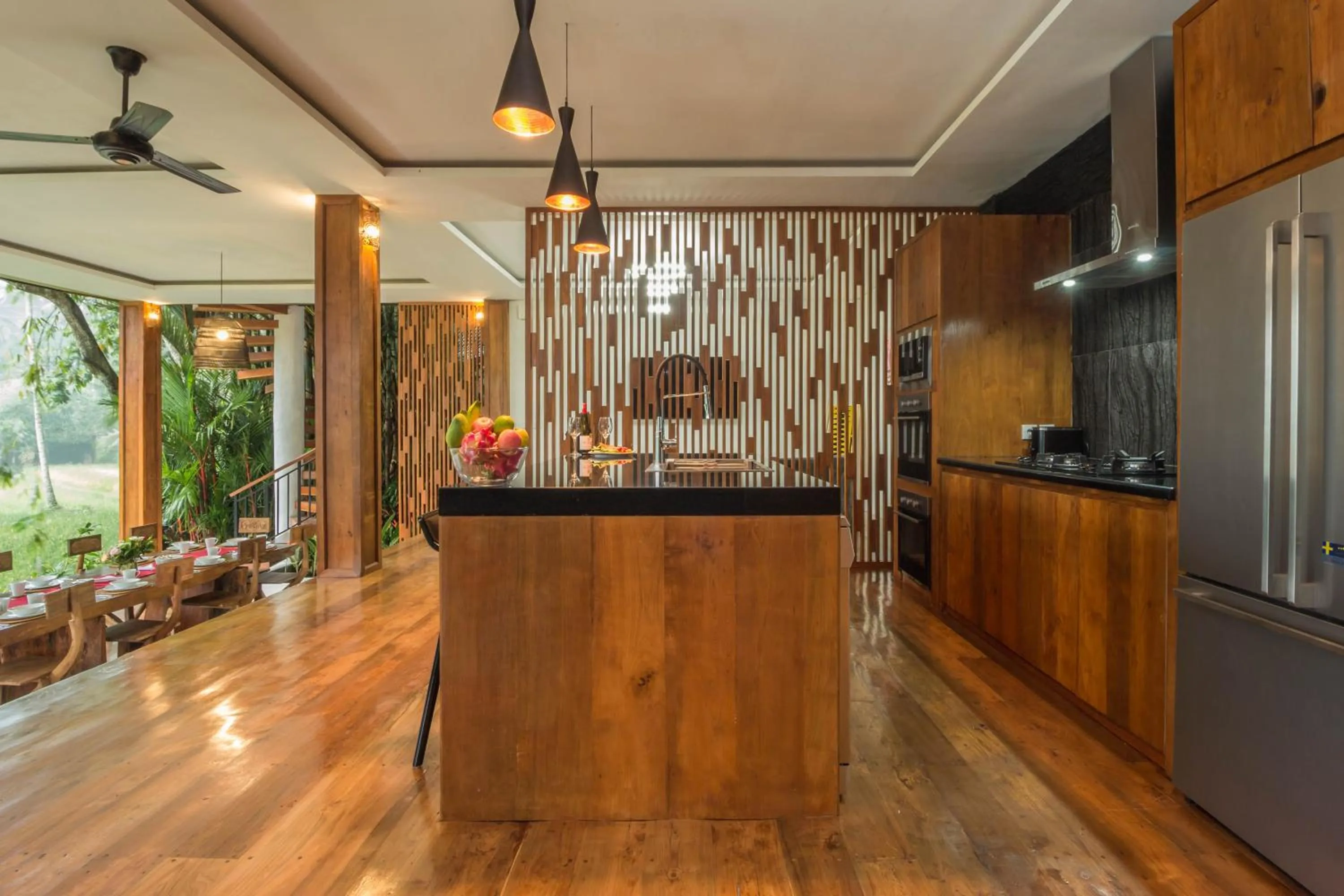 Kitchen or kitchenette in Masakali Retreat