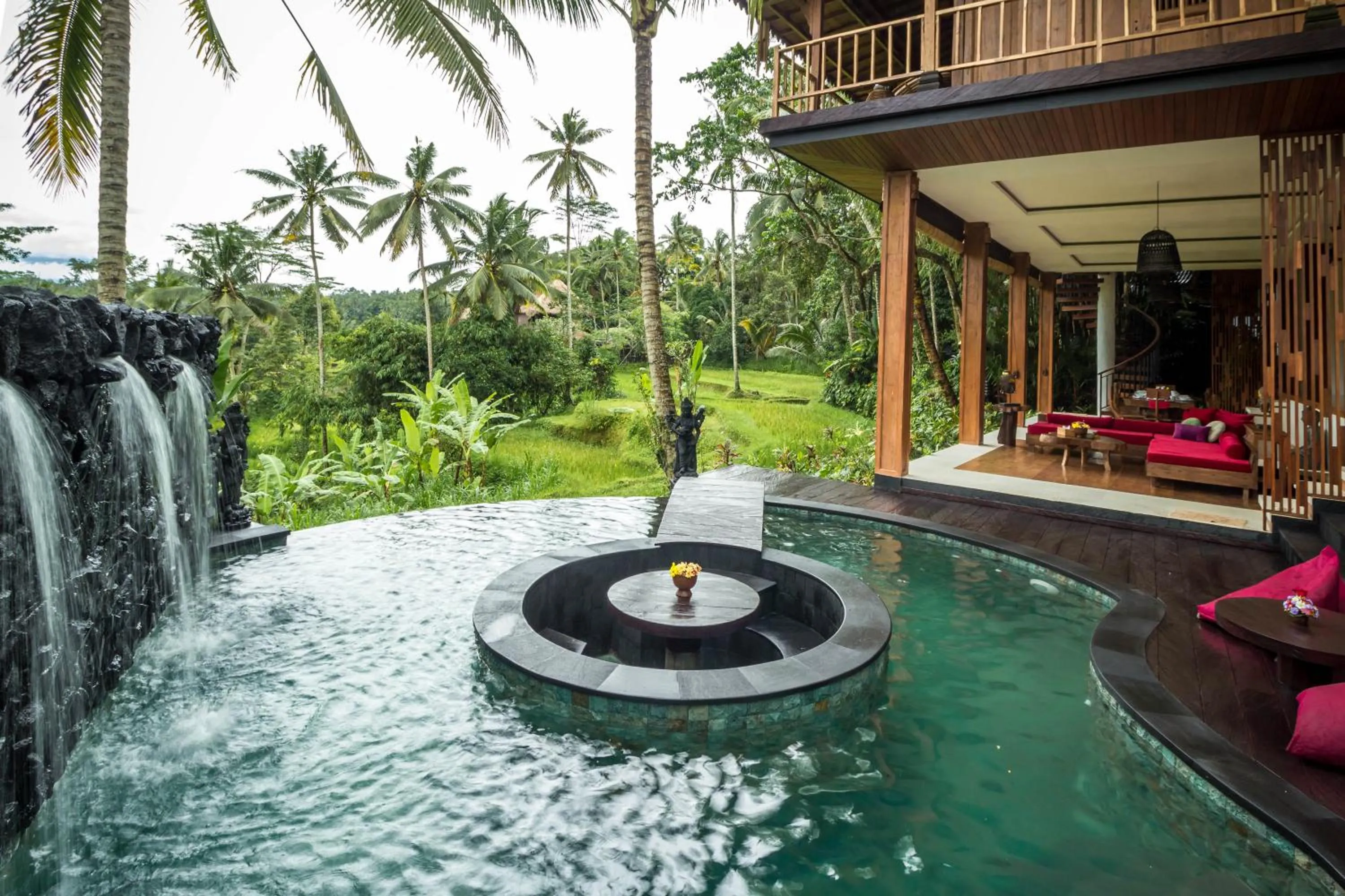Pool view in Masakali Retreat