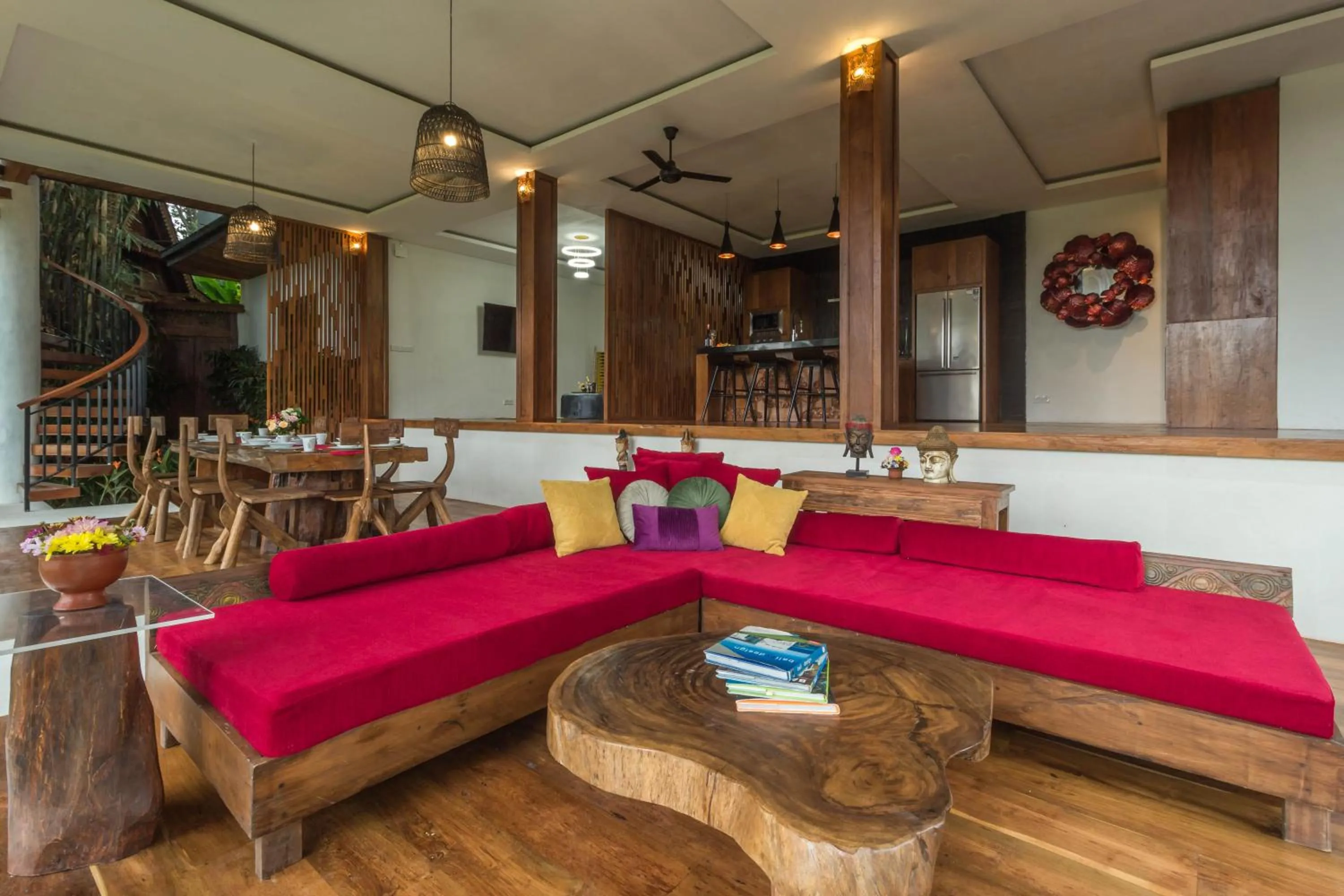 Living room in Masakali Retreat