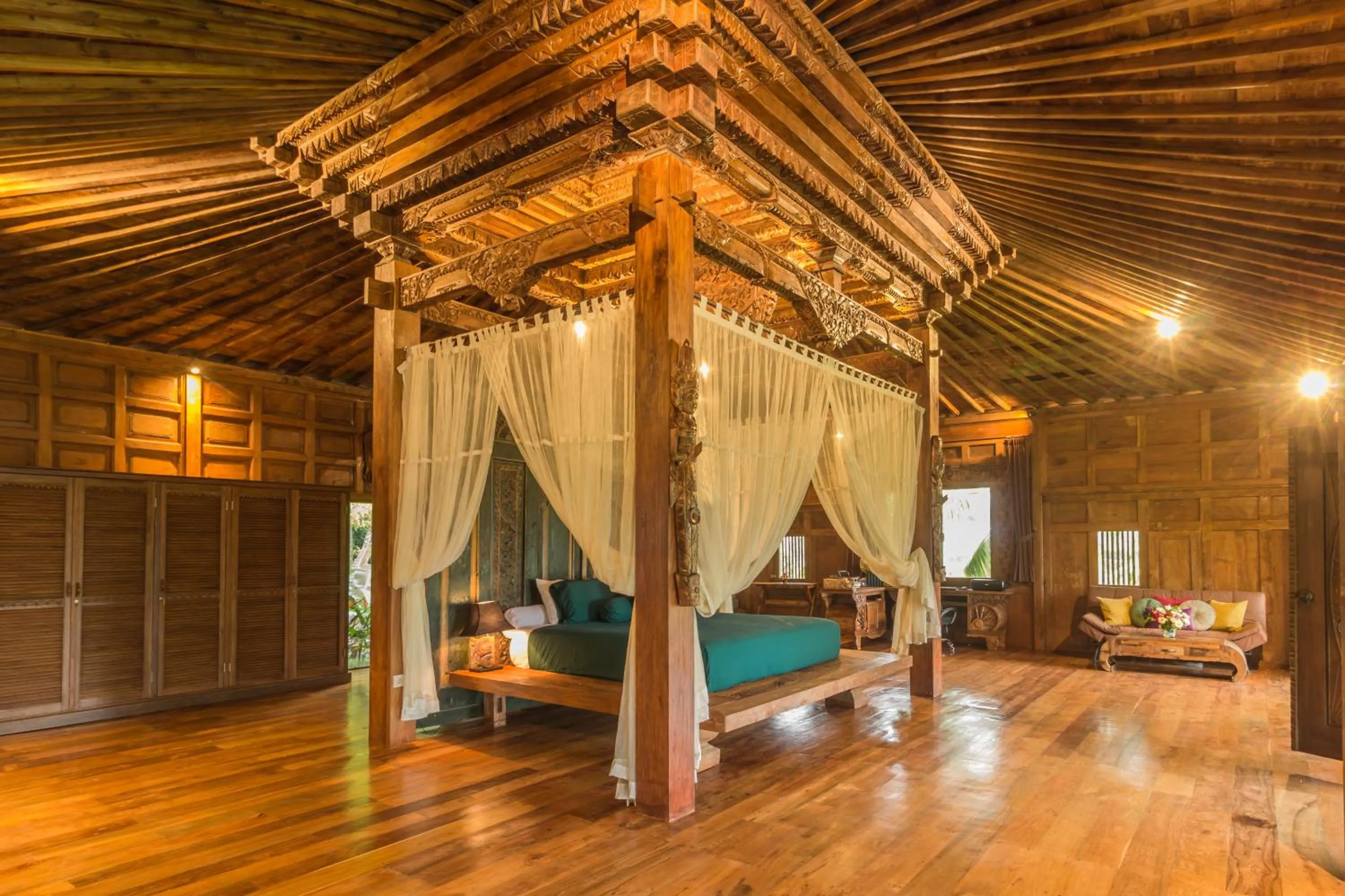 Bed in Masakali Retreat