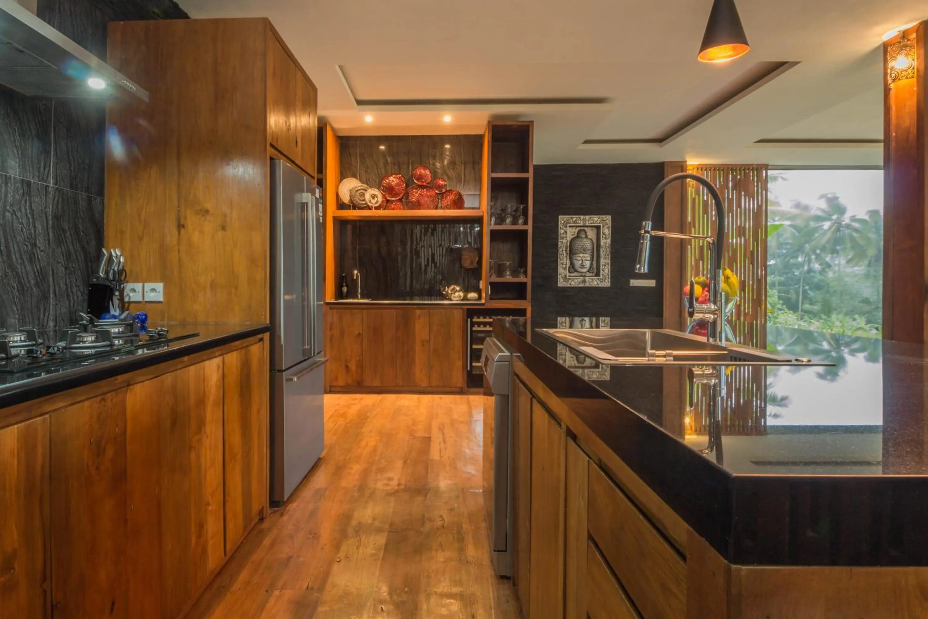 Kitchen or kitchenette in Masakali Retreat