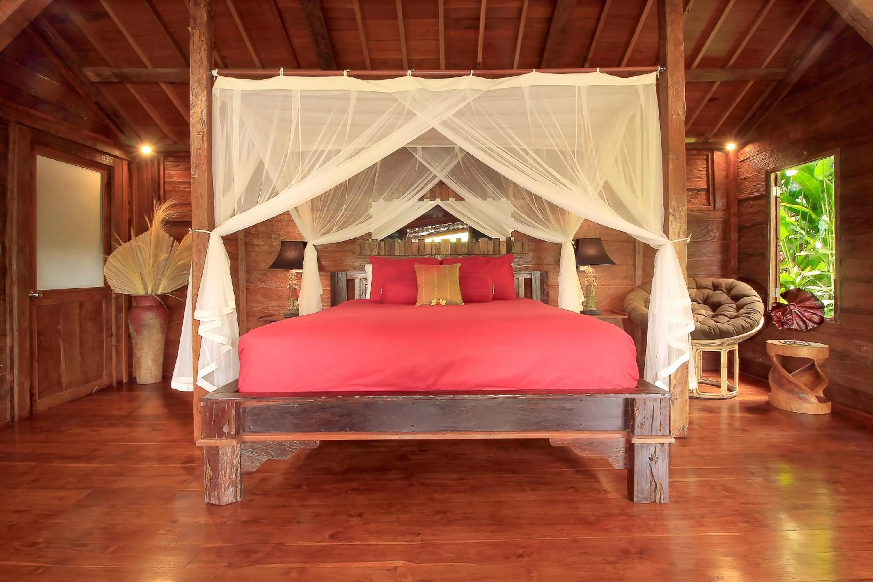 Bed in Masakali Retreat