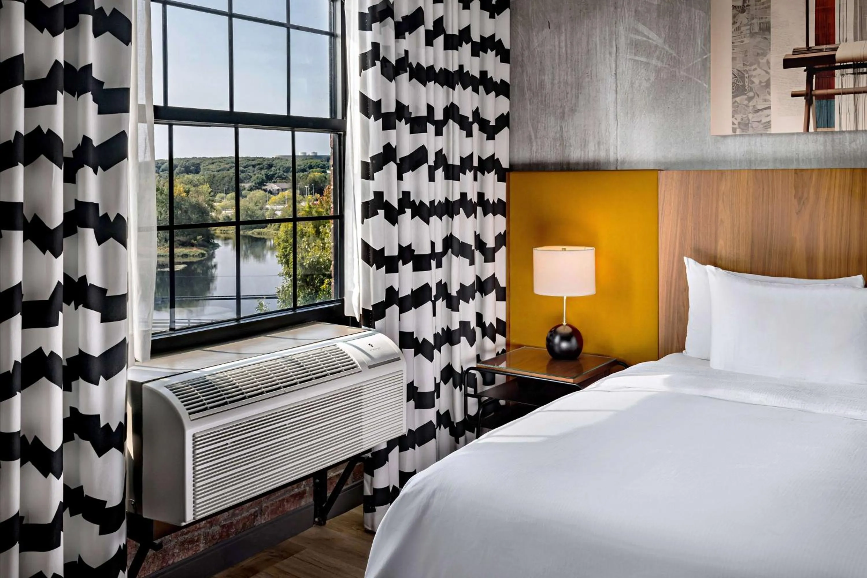 Bed in The LOOM Hotel, Tapestry Collection by Hilton