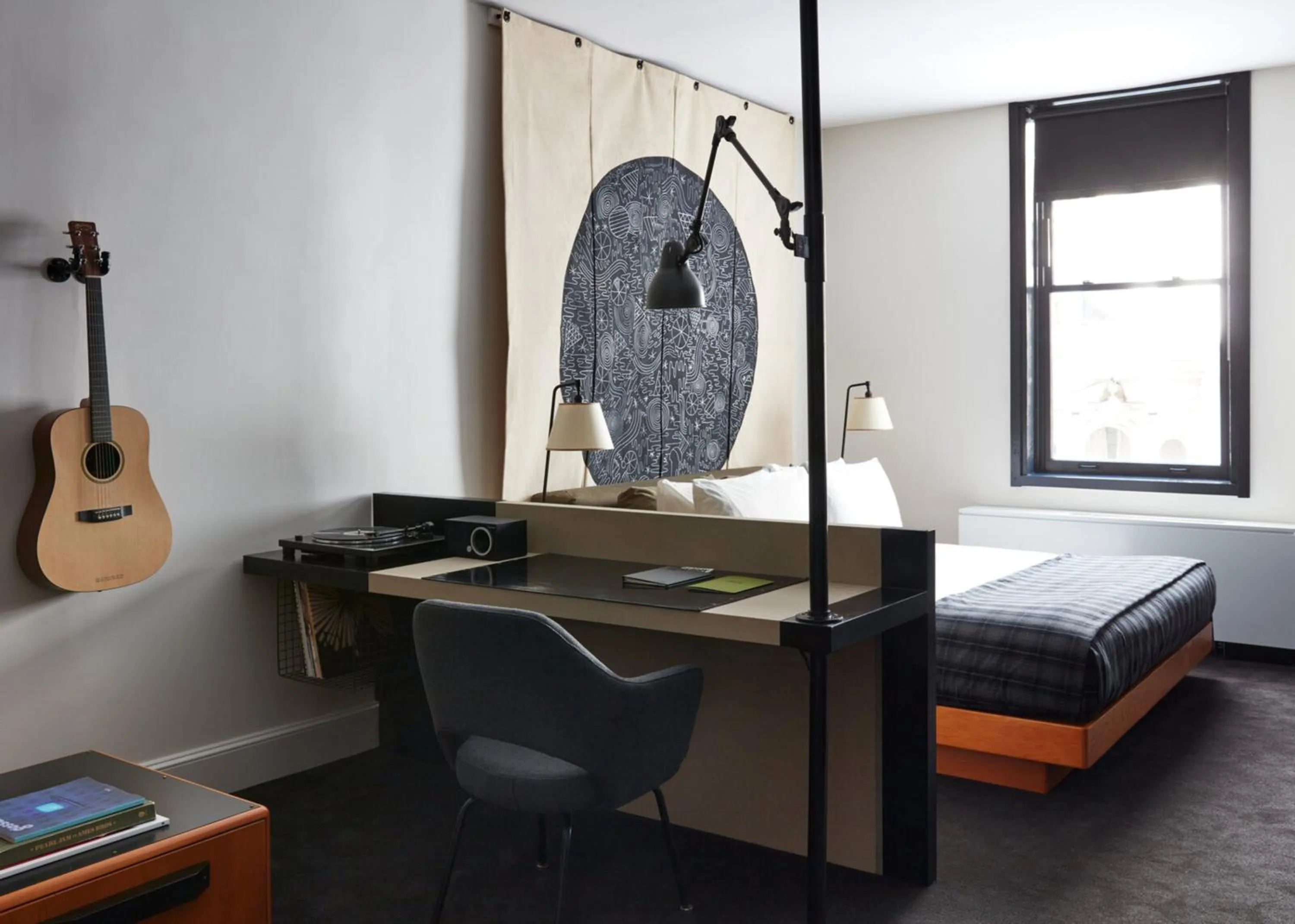 Bed in Ace Hotel New York