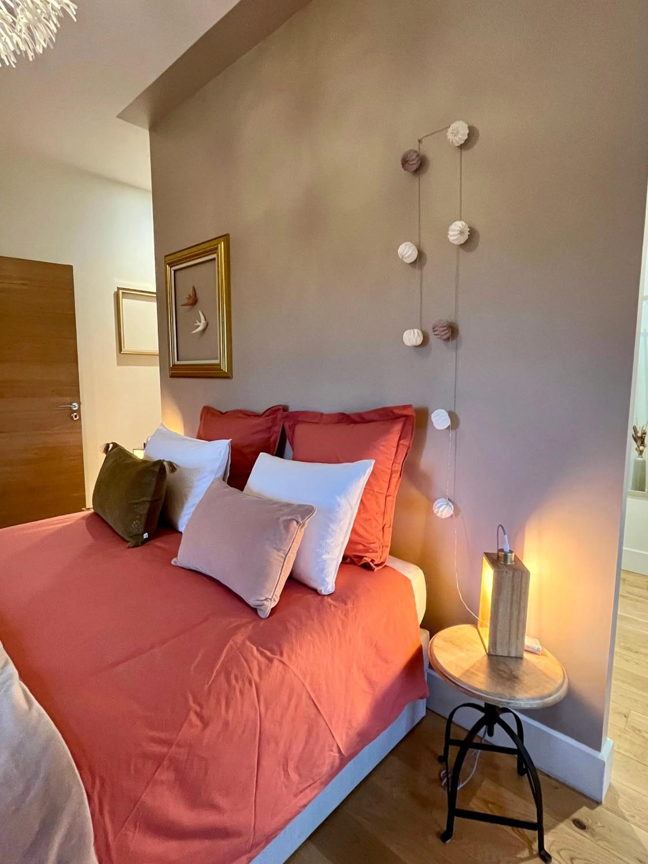 Bed in Domaine de la Bigottière, Chambres d'hôtes