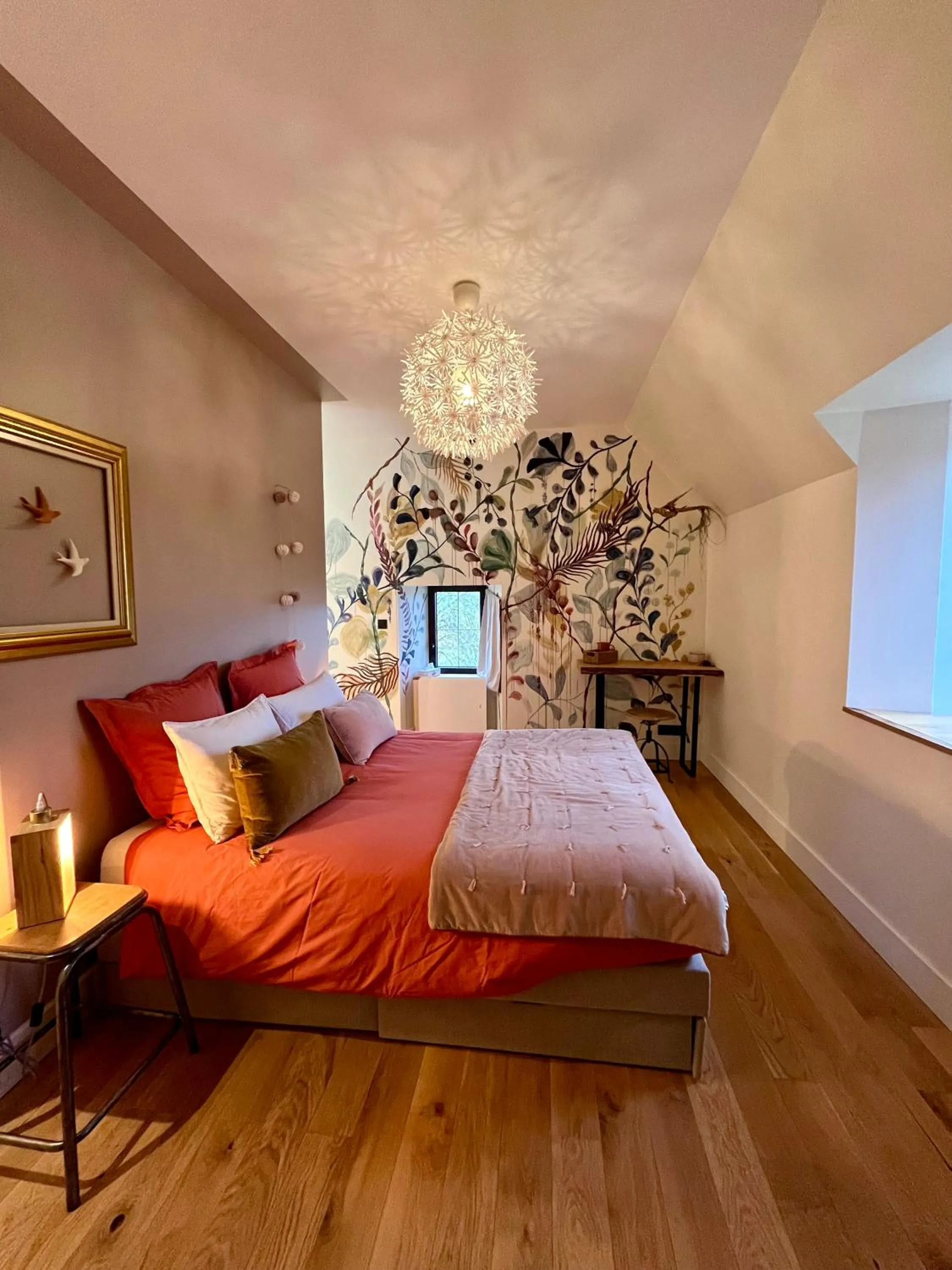 Bed in Domaine de la Bigottière, Chambres d'hôtes